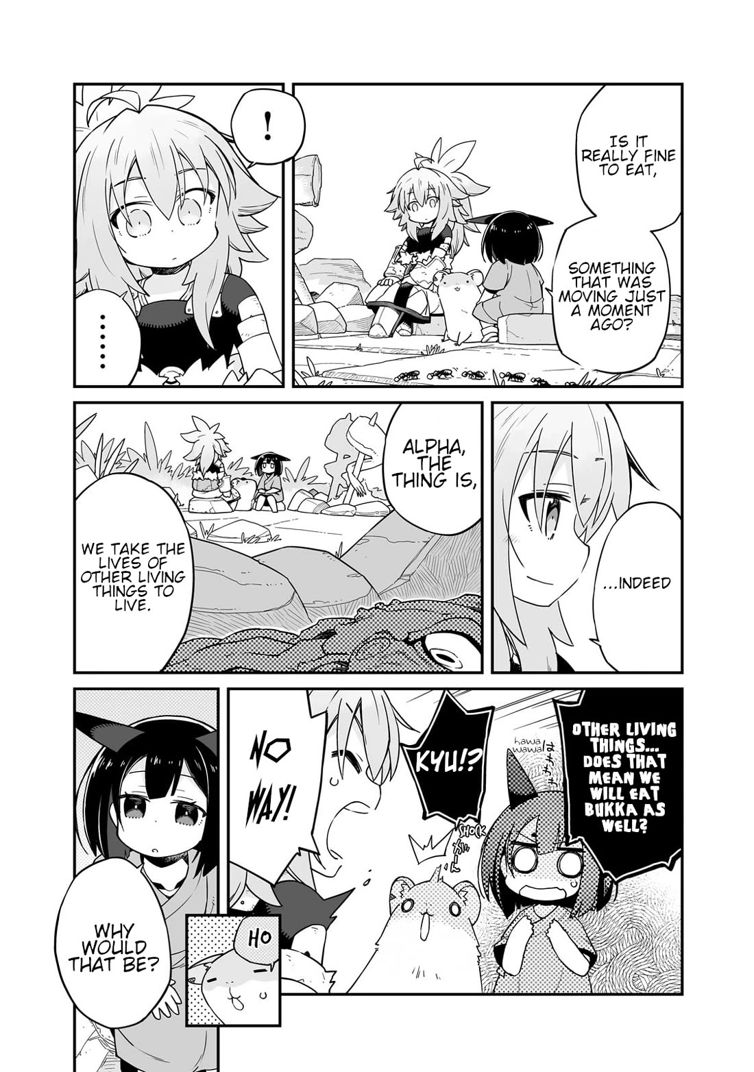 Even If the World is Over it's Fun to Live chapter 31.2 page 8