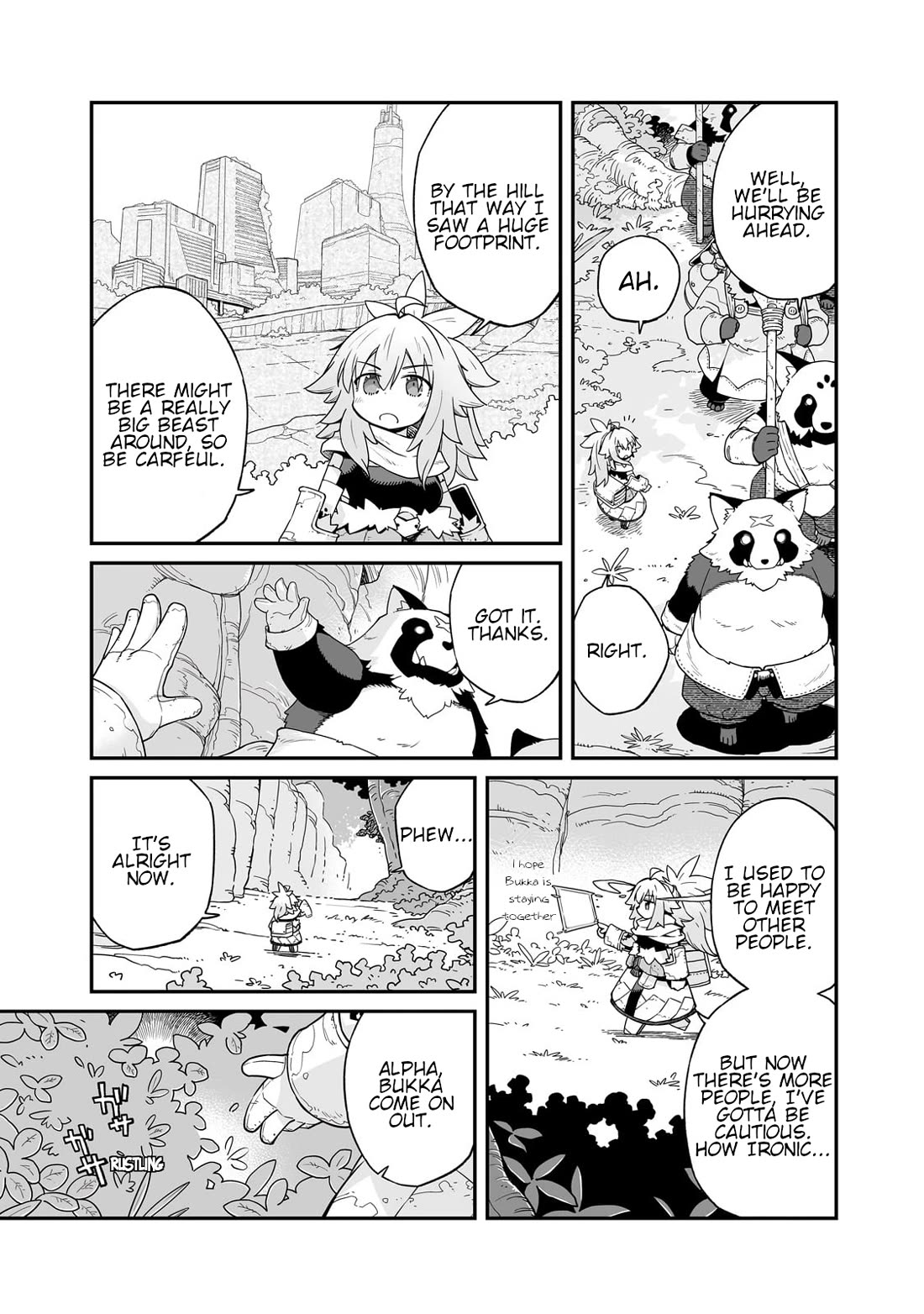 Even If the World is Over it's Fun to Live chapter 33 page 8