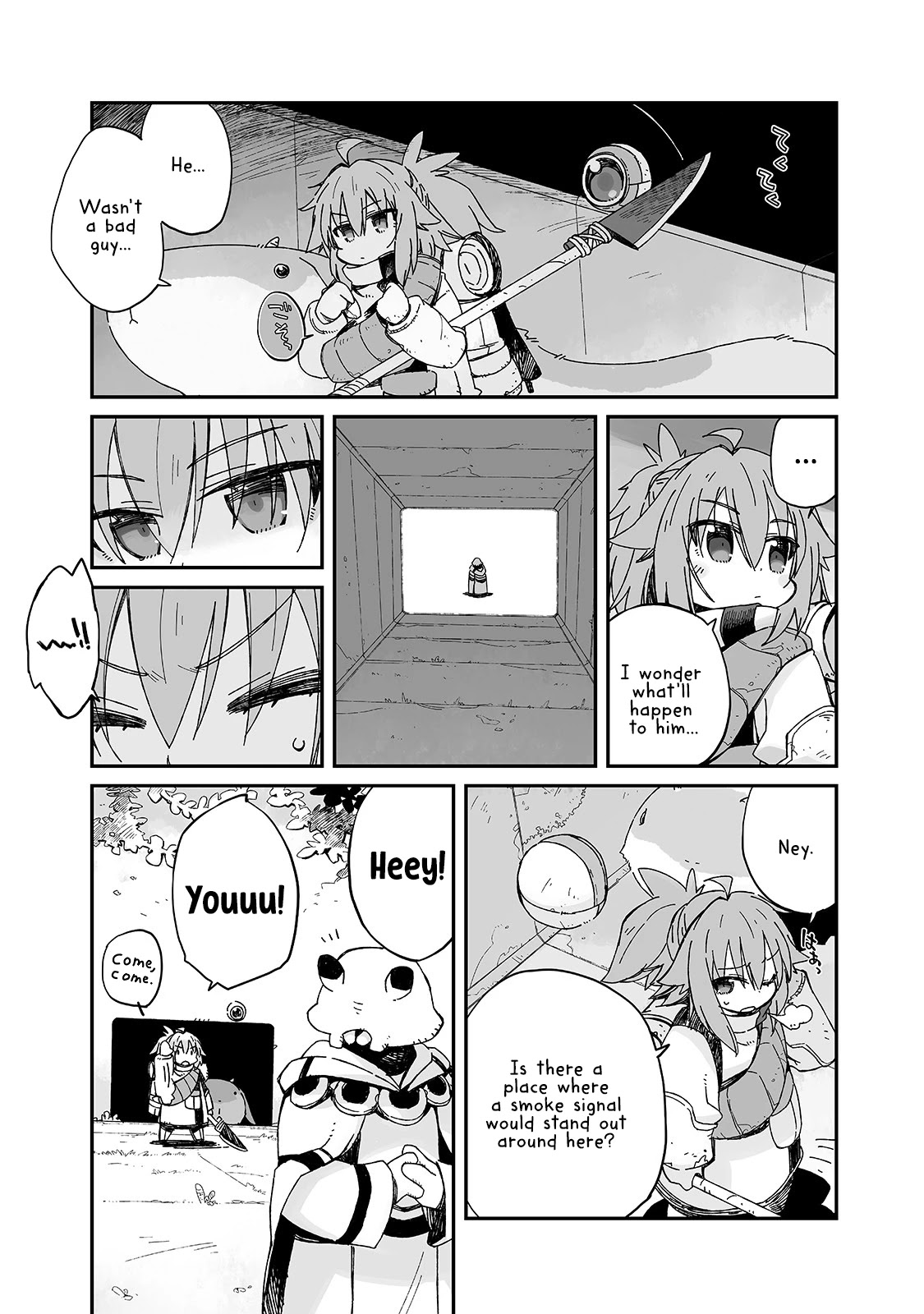 Even If the World is Over it's Fun to Live chapter 4 page 9