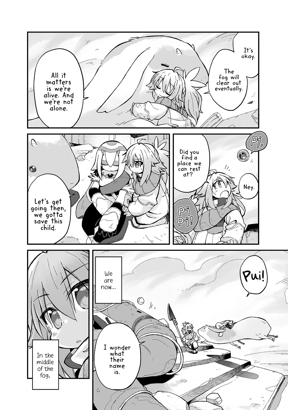 Even If the World is Over it's Fun to Live chapter 7.5 page 5