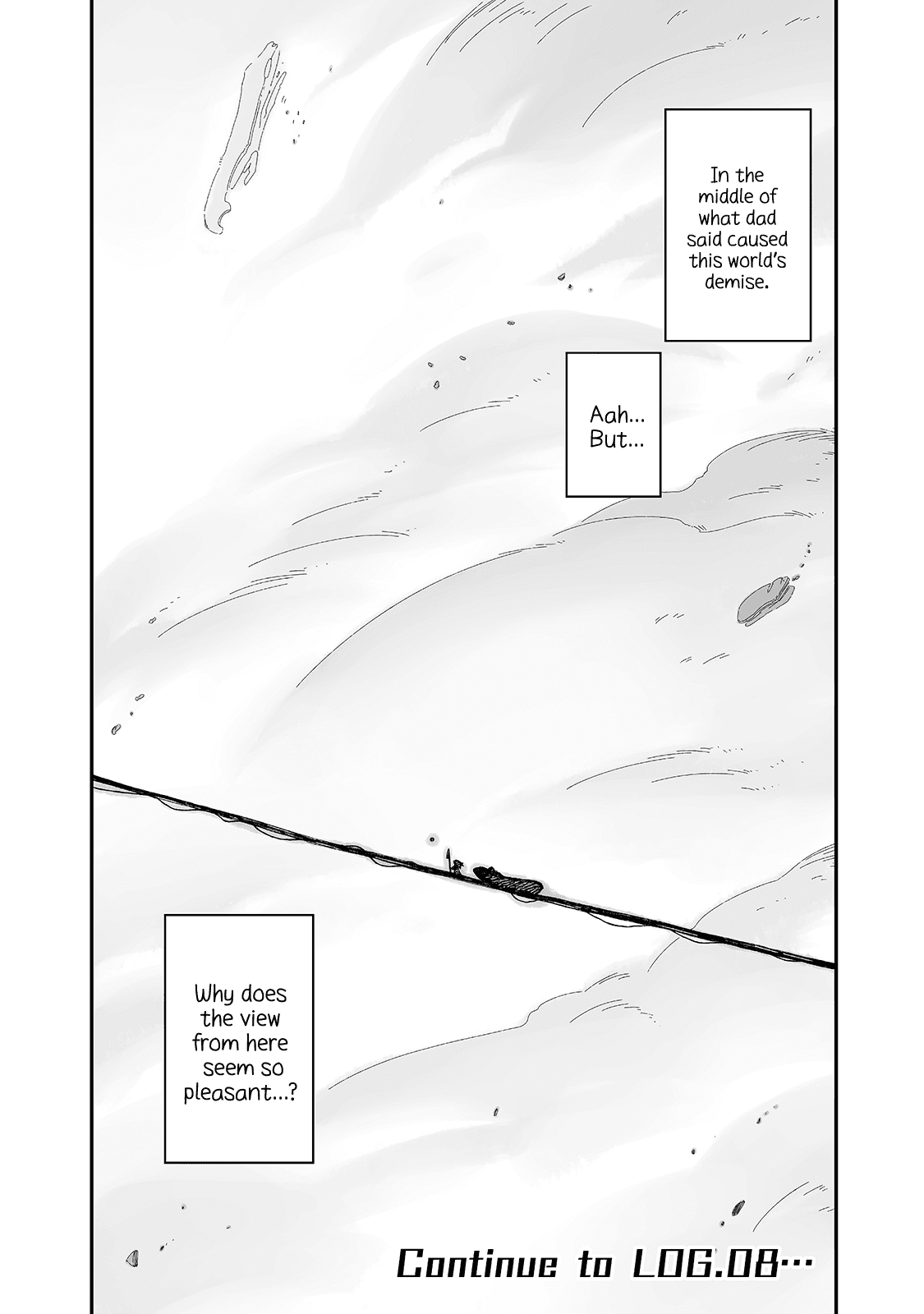 Even If the World is Over it's Fun to Live chapter 7.5 page 6