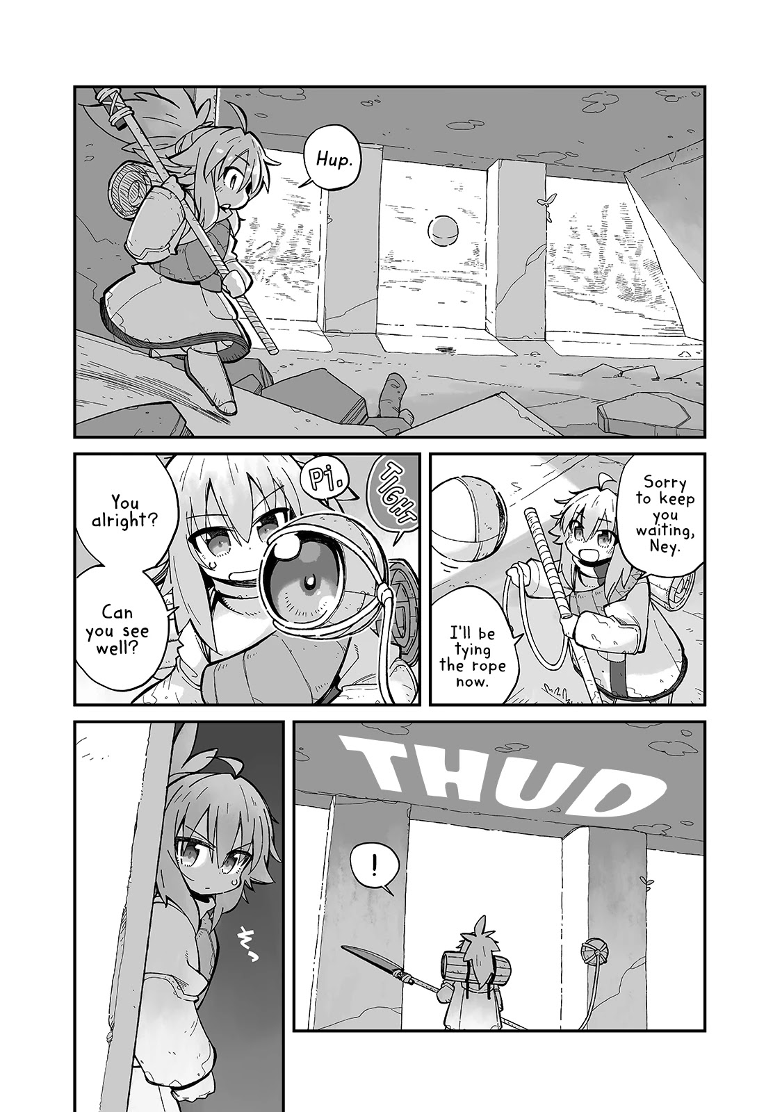 Even If the World is Over it's Fun to Live chapter 8 page 4