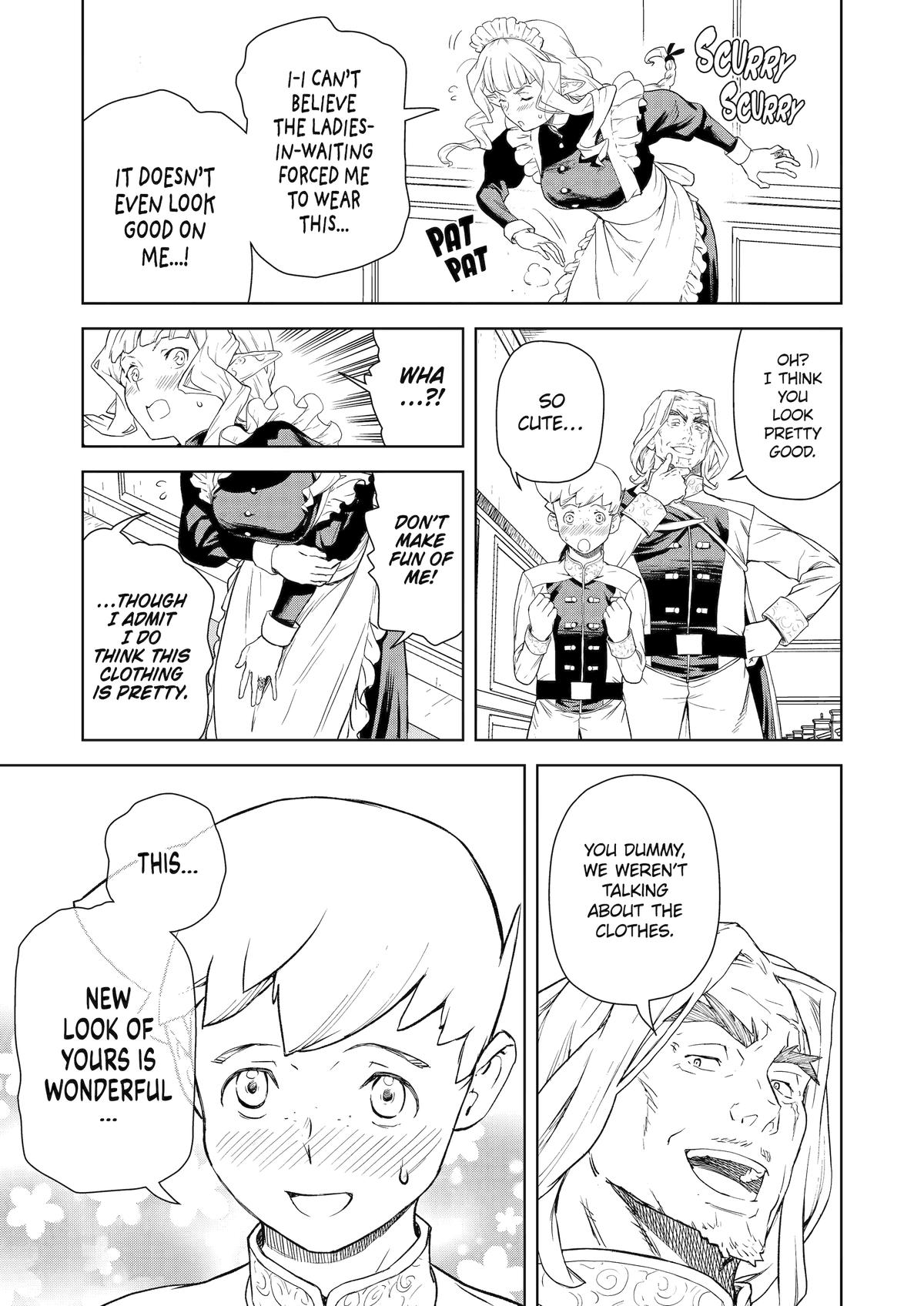 Even the Elf Captain Wants to be a Maiden chapter 12 page 11