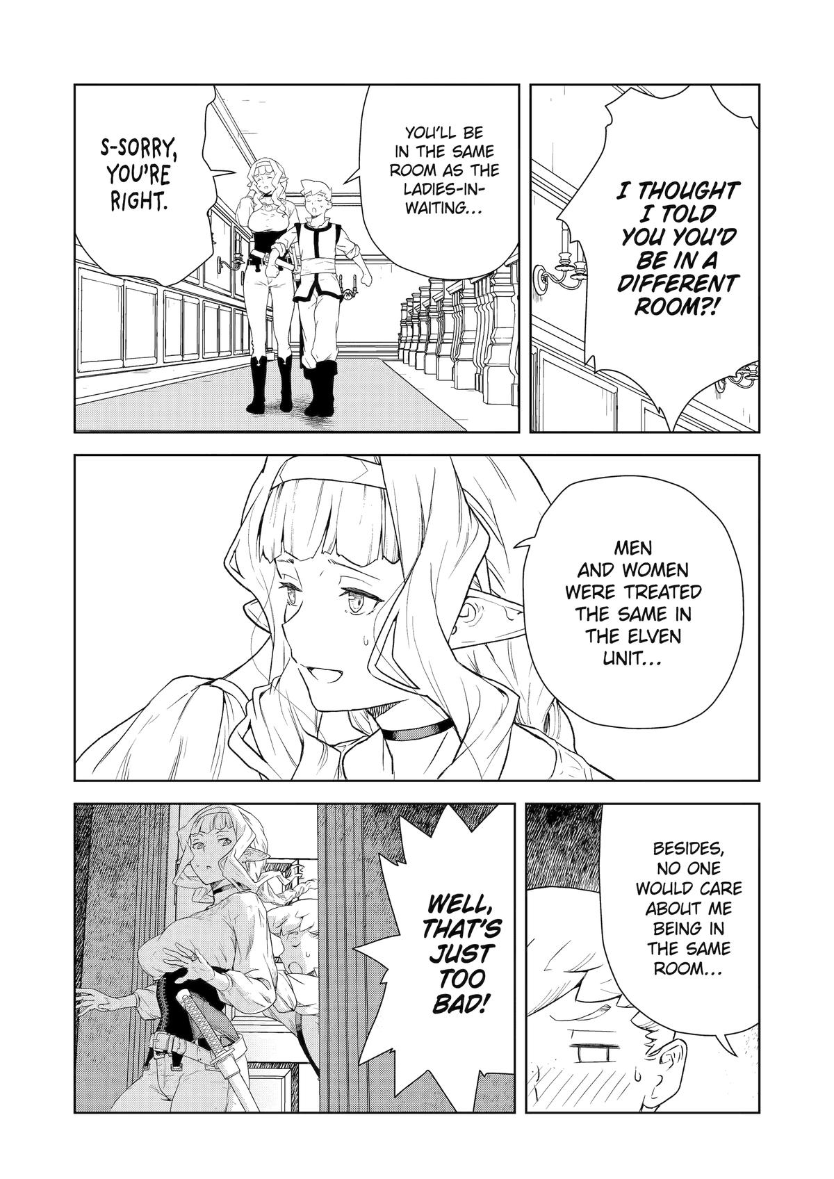 Even the Elf Captain Wants to be a Maiden chapter 12 page 4