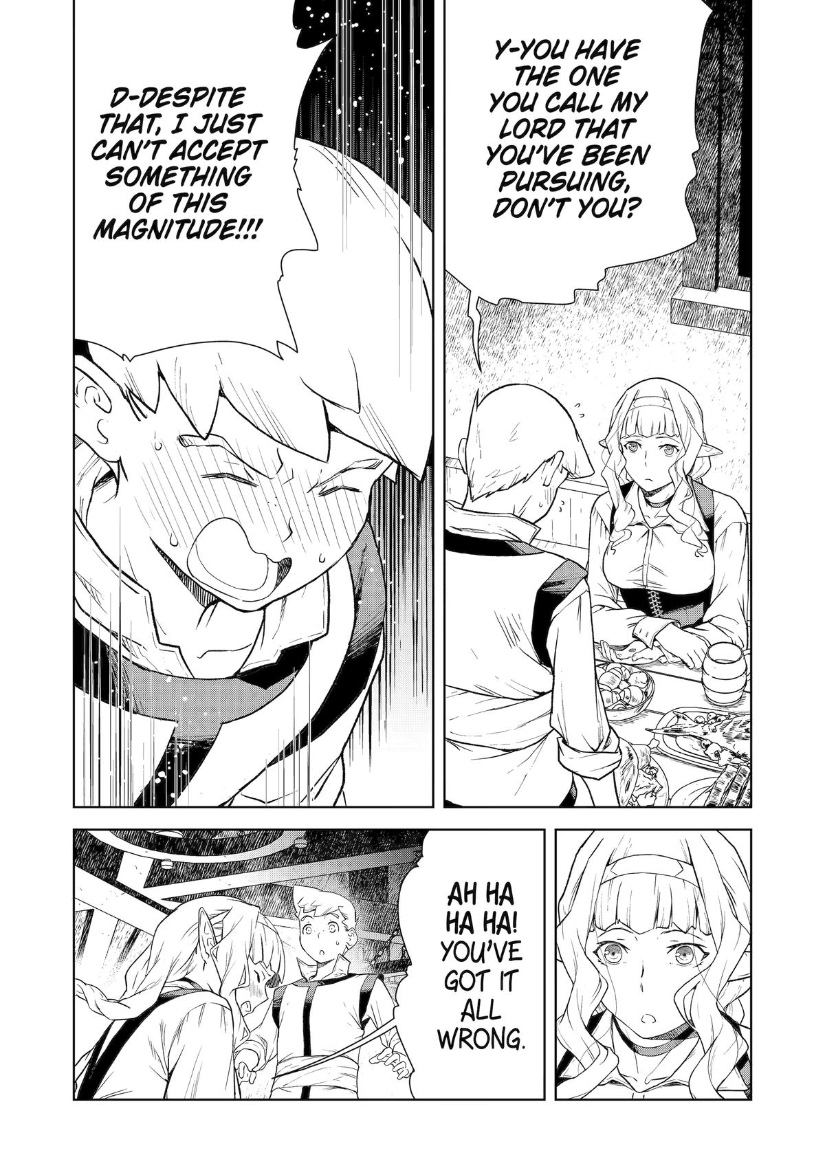 Even the Elf Captain Wants to be a Maiden chapter 13 page 13