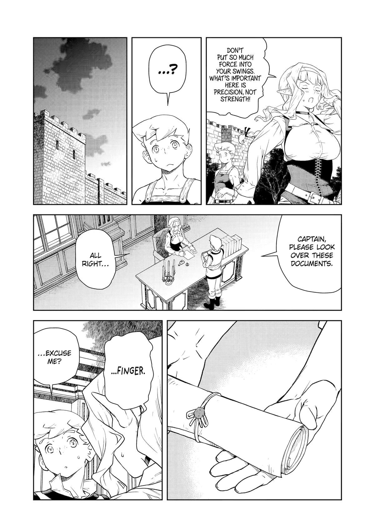 Even the Elf Captain Wants to be a Maiden chapter 13 page 6