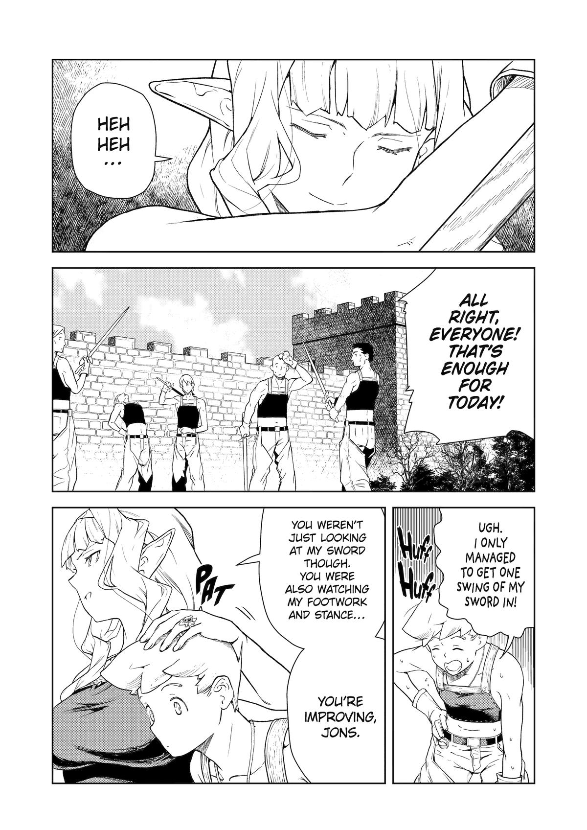 Even the Elf Captain Wants to be a Maiden chapter 14 page 4