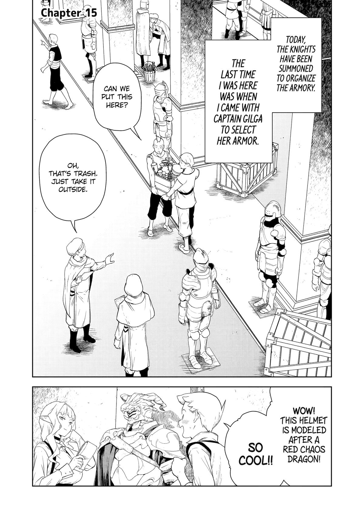 Even the Elf Captain Wants to be a Maiden chapter 15 page 1