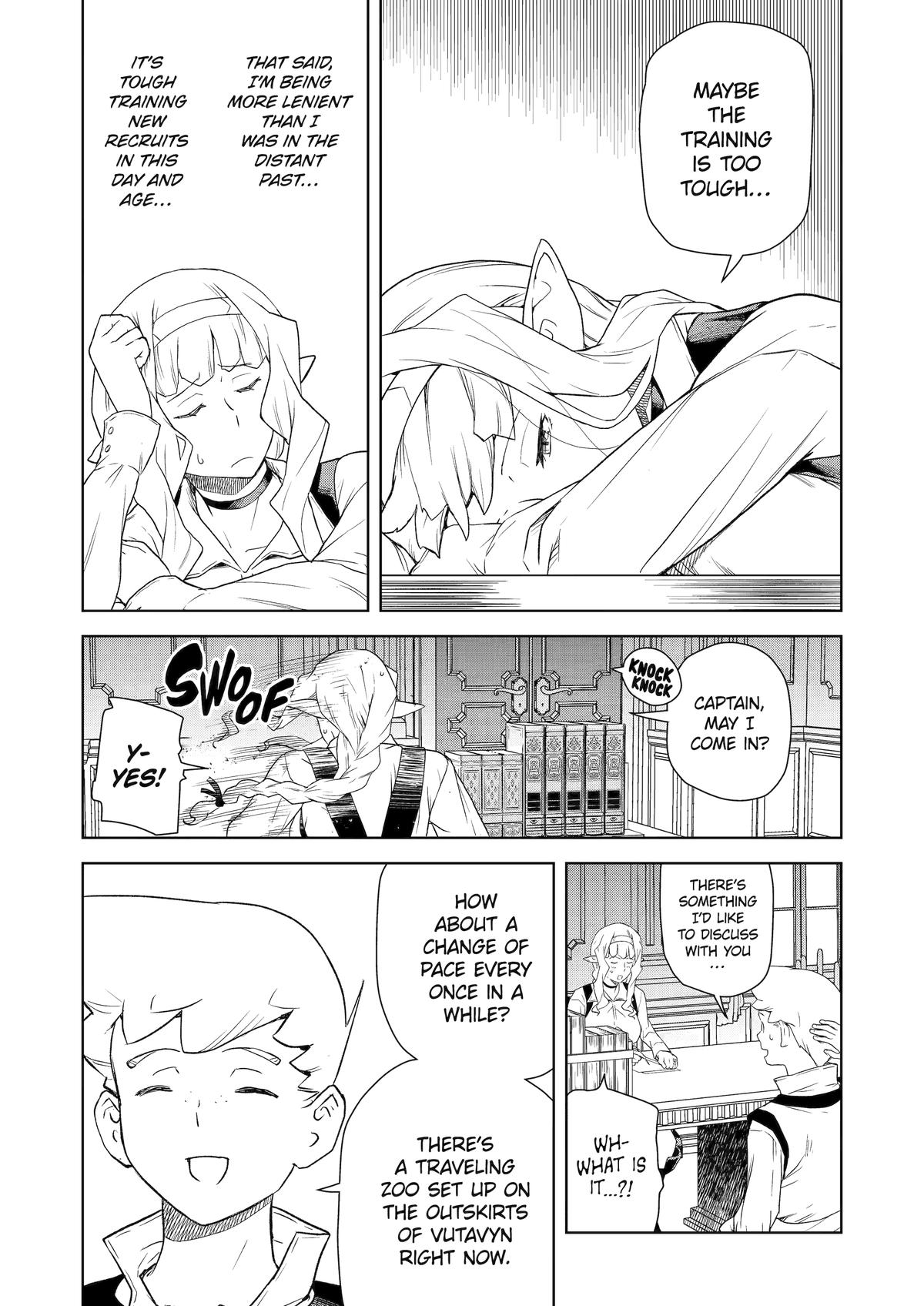 Even the Elf Captain Wants to be a Maiden chapter 18 page 3