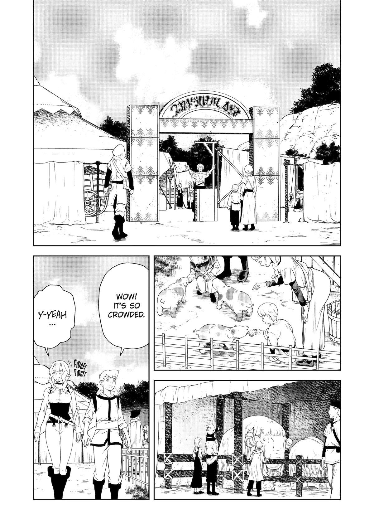 Even the Elf Captain Wants to be a Maiden chapter 18 page 6