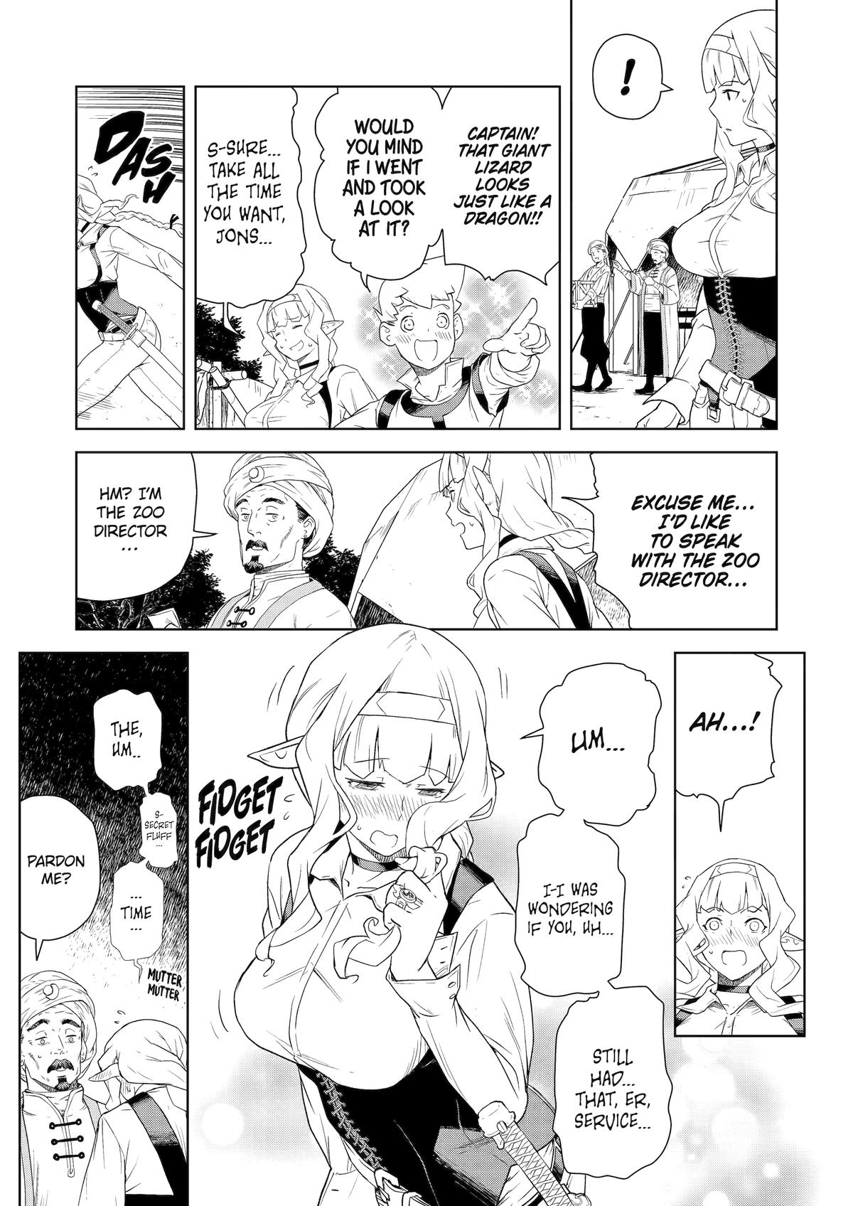 Even the Elf Captain Wants to be a Maiden chapter 18 page 7