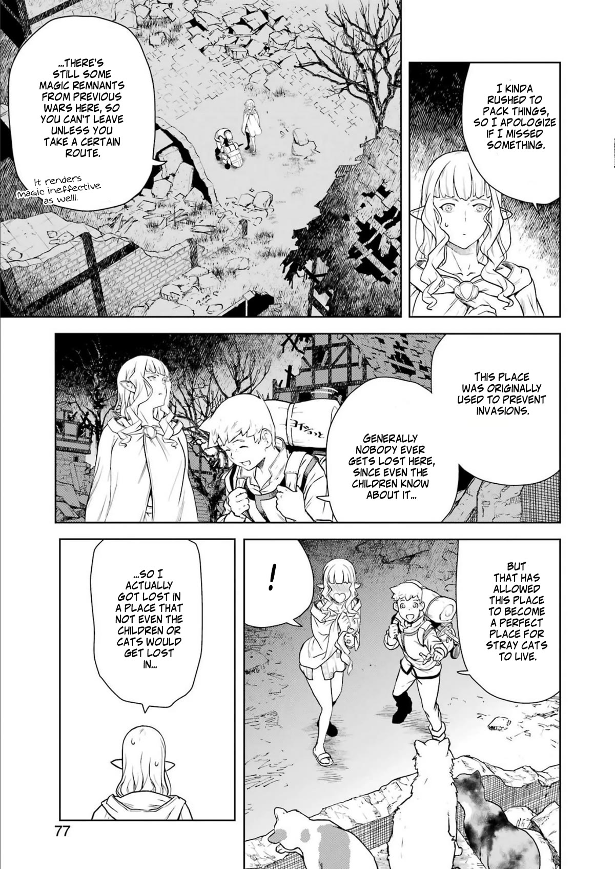 Even the Elf Captain Wants to be a Maiden chapter 2 page 16