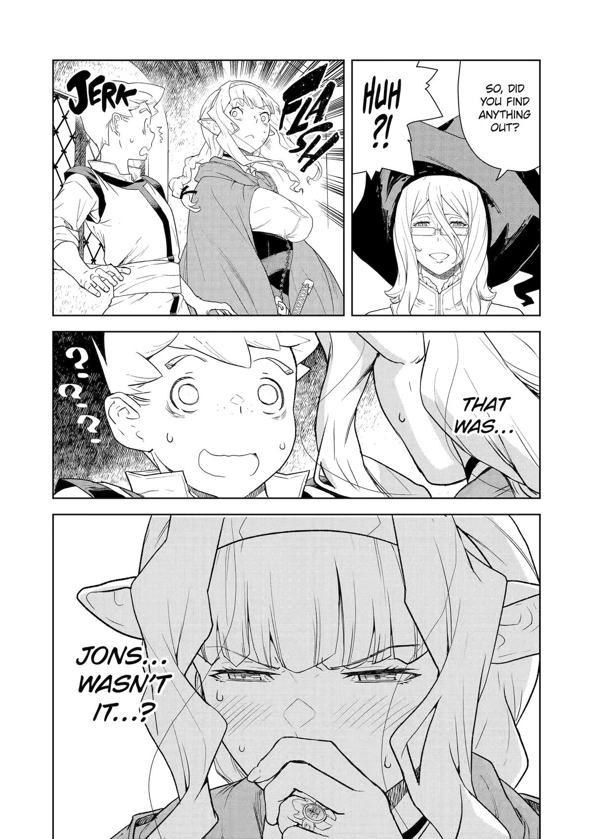 Even the Elf Captain Wants to be a Maiden chapter 20 page 19