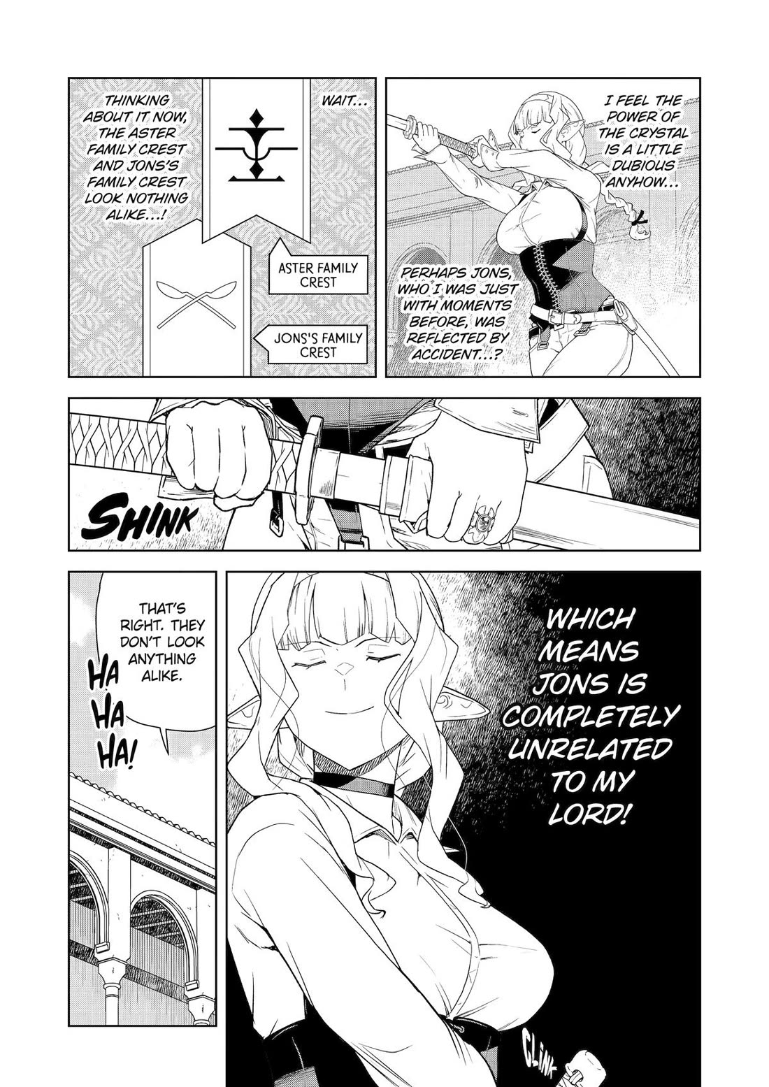 Even the Elf Captain Wants to be a Maiden chapter 21 page 11