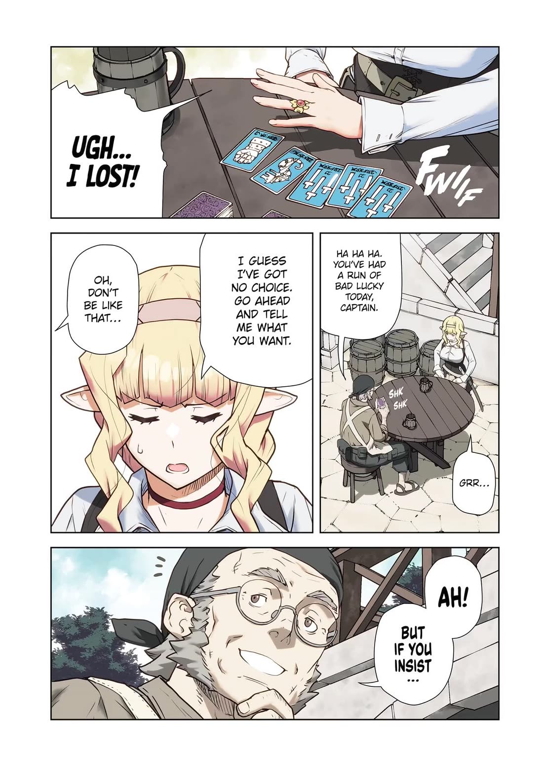 Even the Elf Captain Wants to be a Maiden chapter 22 page 1