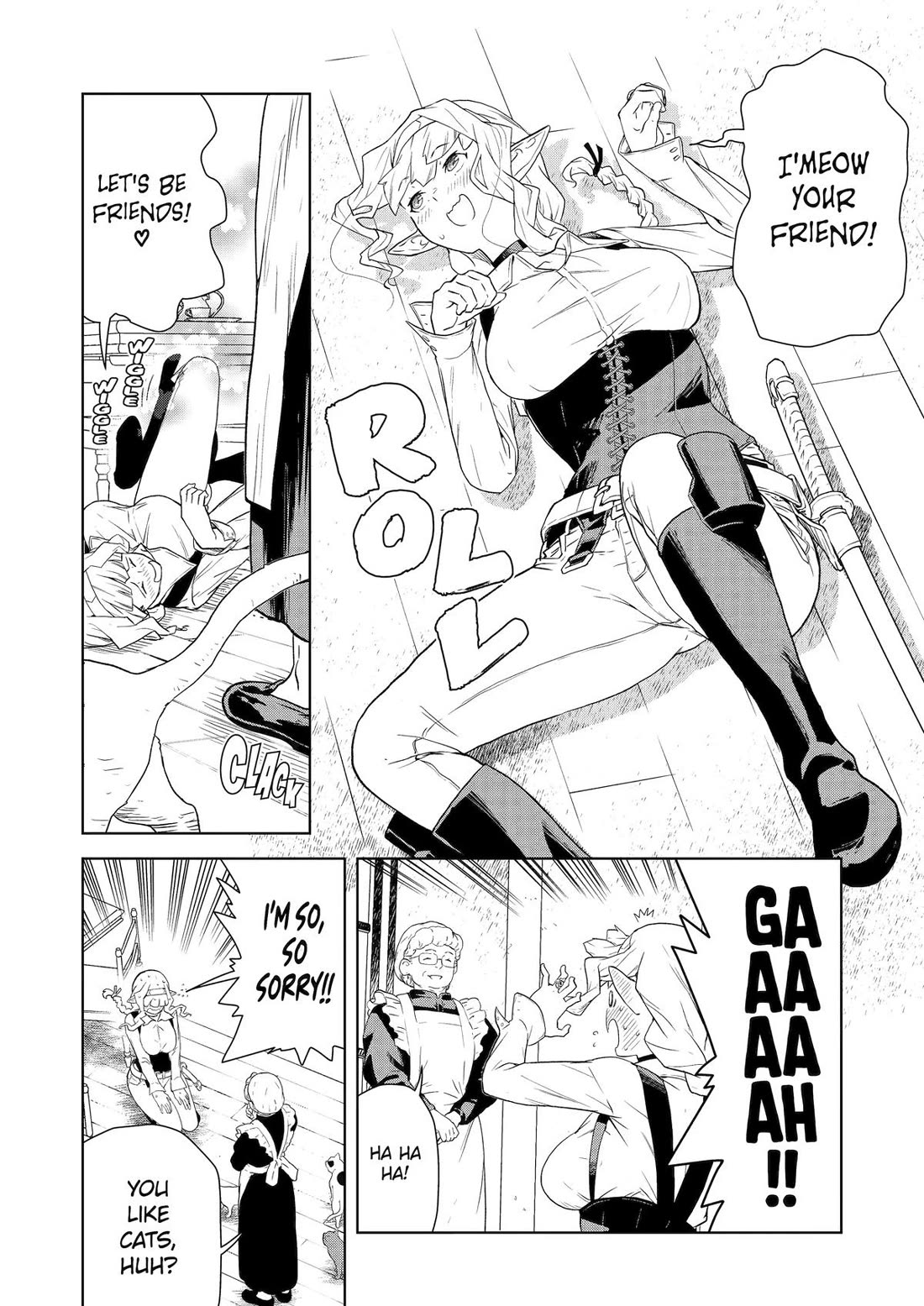 Even the Elf Captain Wants to be a Maiden chapter 23 page 12