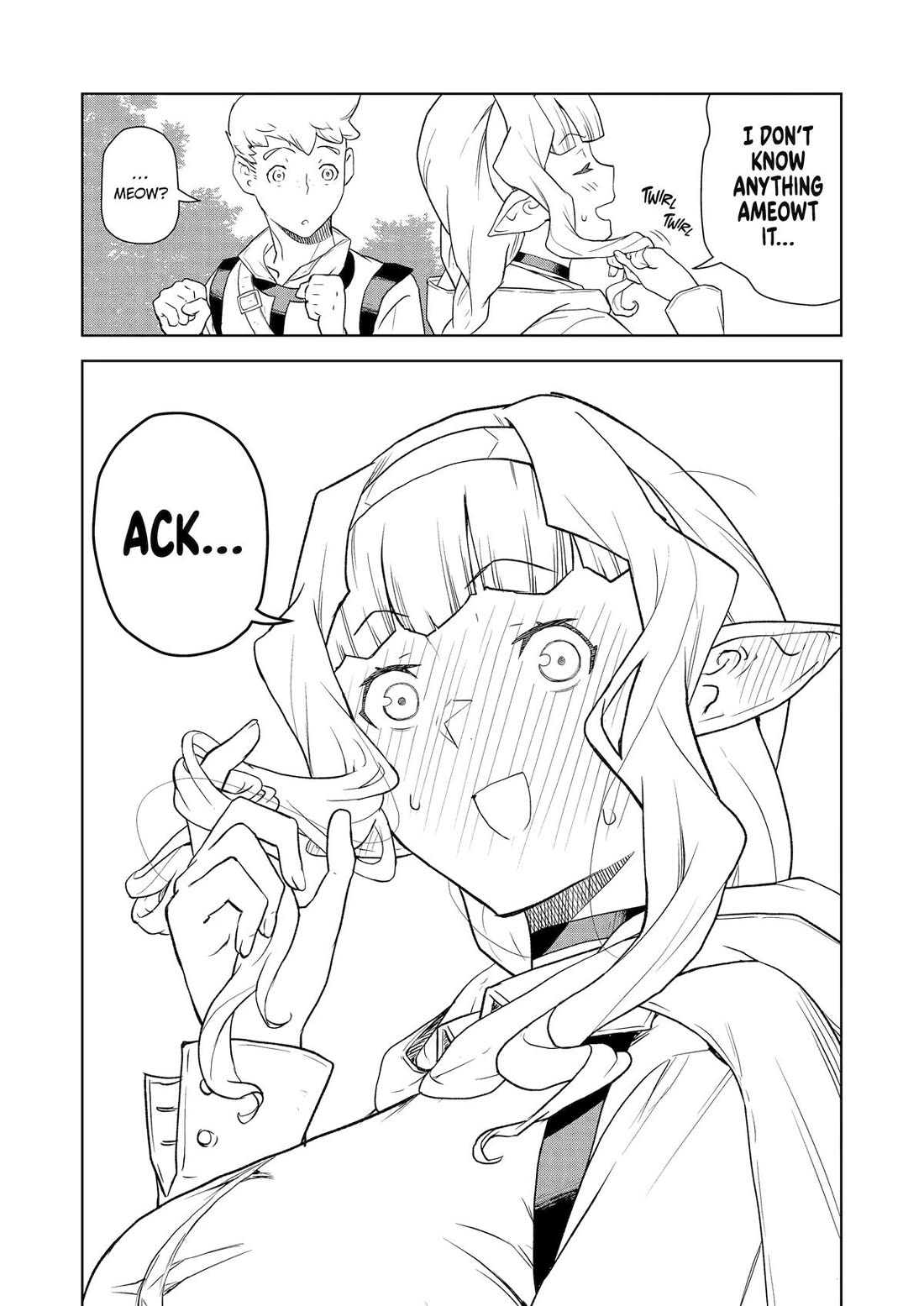Even the Elf Captain Wants to be a Maiden chapter 23 page 16