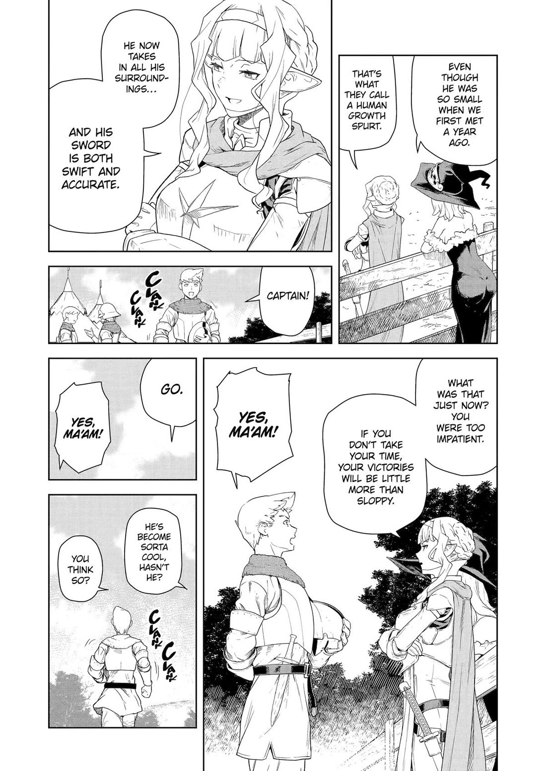 Even the Elf Captain Wants to be a Maiden chapter 24 page 4