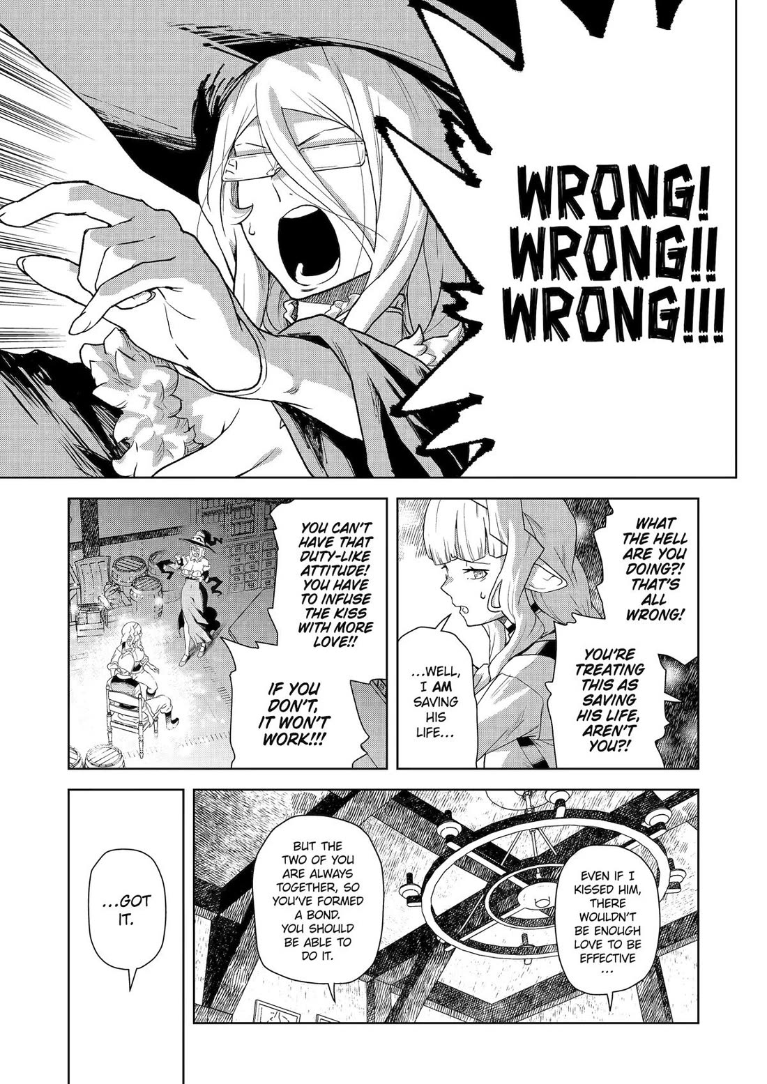 Even the Elf Captain Wants to be a Maiden chapter 25 page 11