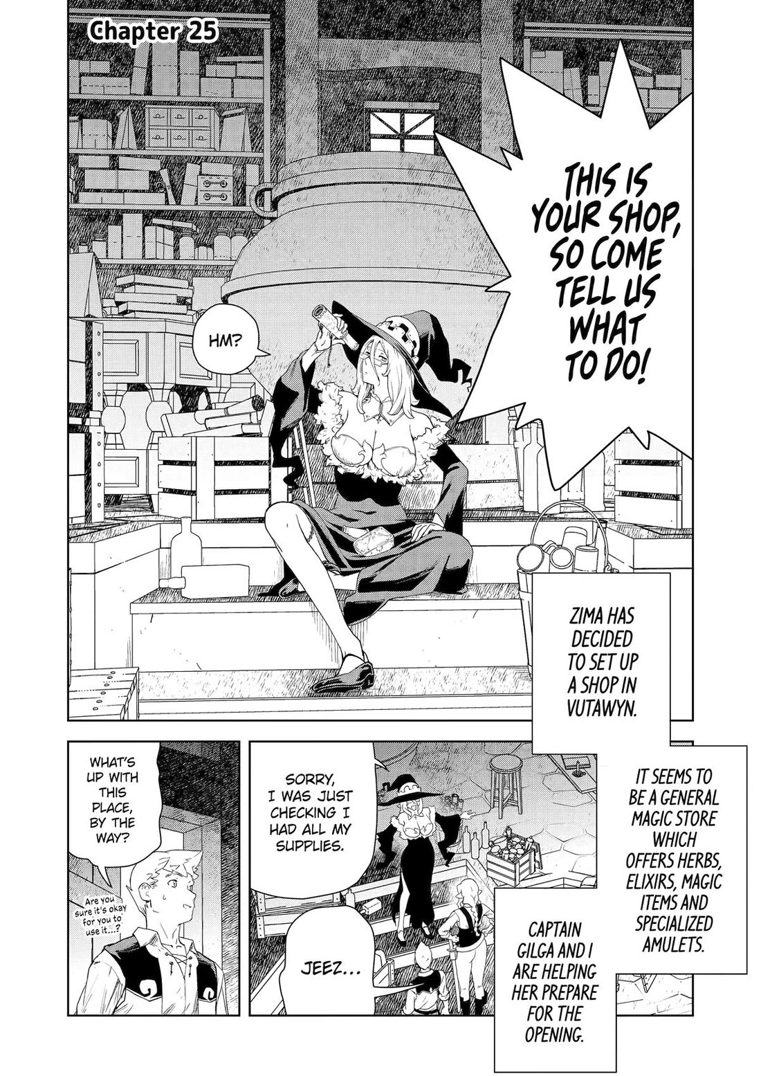 Even the Elf Captain Wants to be a Maiden chapter 25 page 2