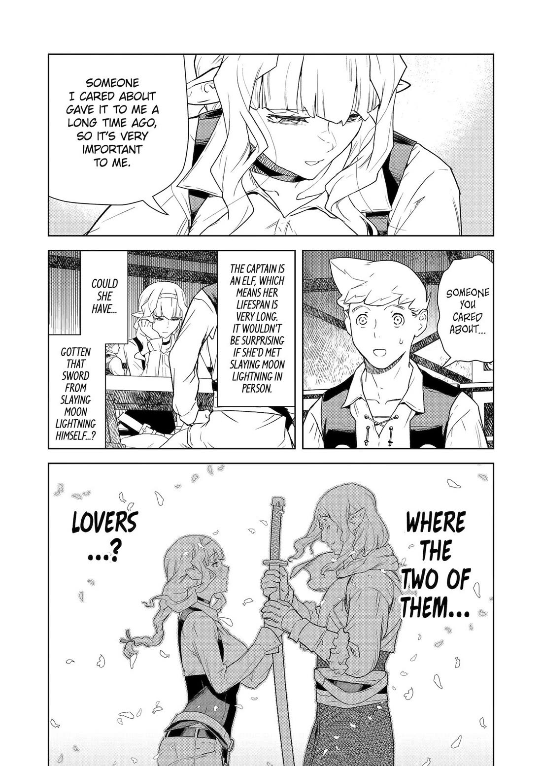 Even the Elf Captain Wants to be a Maiden chapter 26 page 8