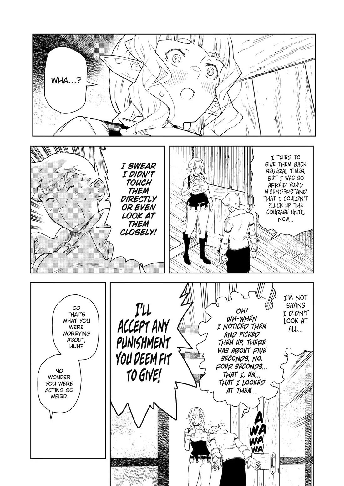 Even the Elf Captain Wants to be a Maiden chapter 27 page 13