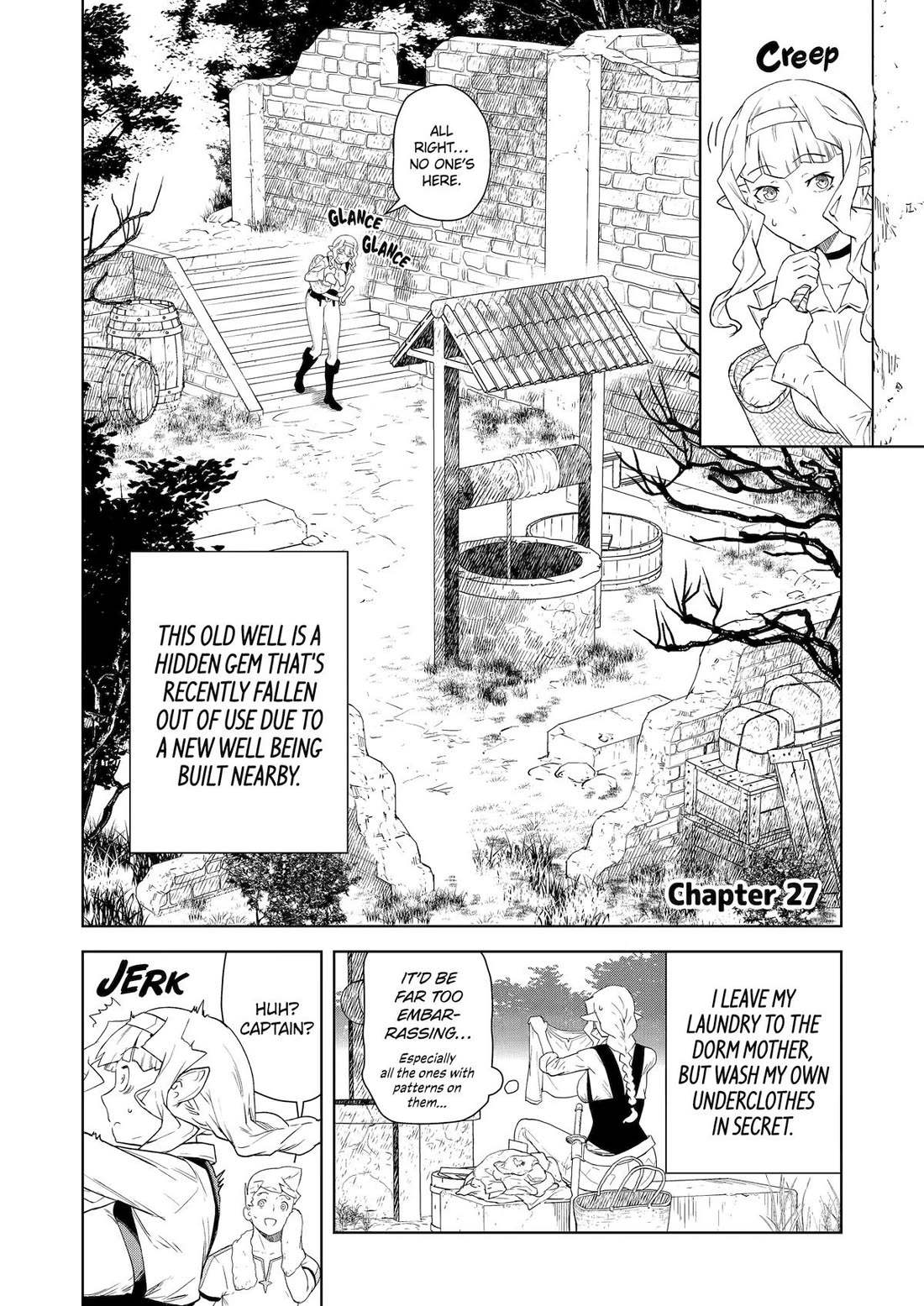 Even the Elf Captain Wants to be a Maiden chapter 27 page 2