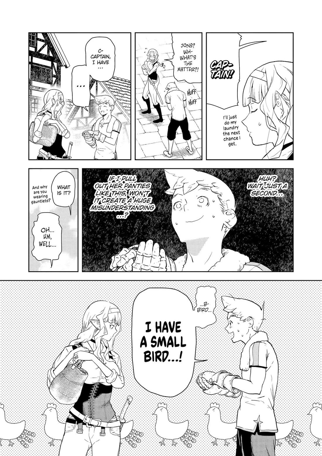 Even the Elf Captain Wants to be a Maiden chapter 27 page 6