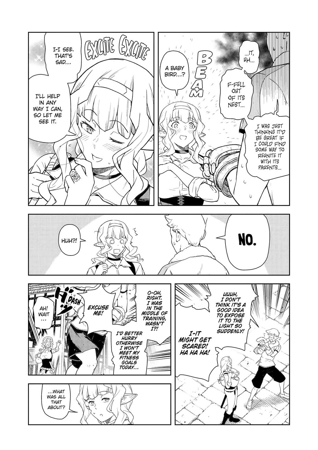 Even the Elf Captain Wants to be a Maiden chapter 27 page 7