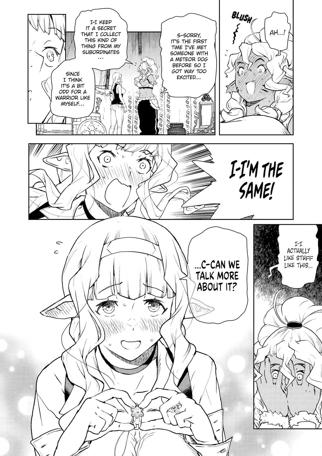 Even the Elf Captain Wants to be a Maiden chapter 28 page 14