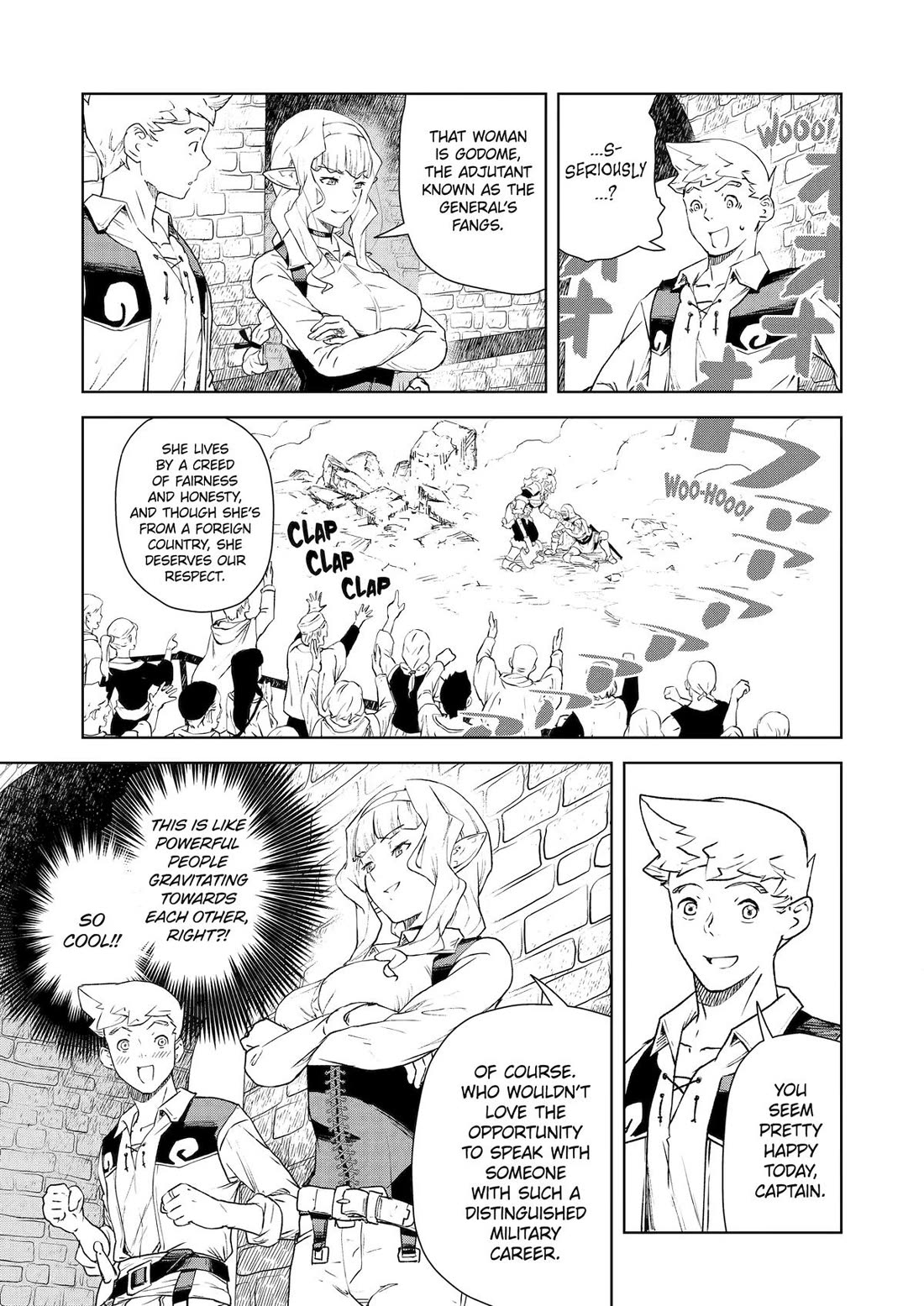 Even the Elf Captain Wants to be a Maiden chapter 28 page 3