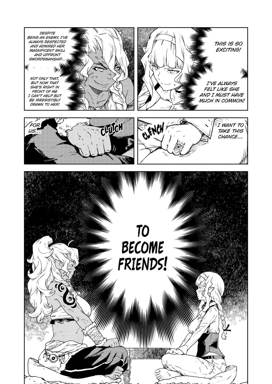 Even the Elf Captain Wants to be a Maiden chapter 28 page 6