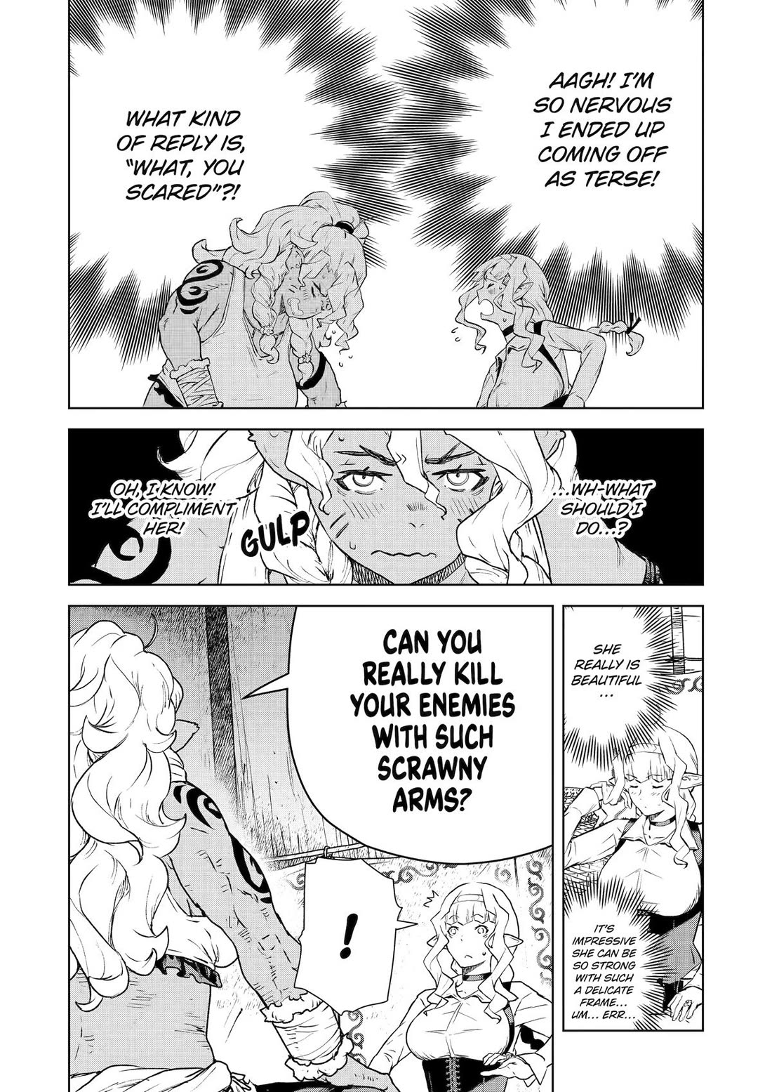 Even the Elf Captain Wants to be a Maiden chapter 28 page 8