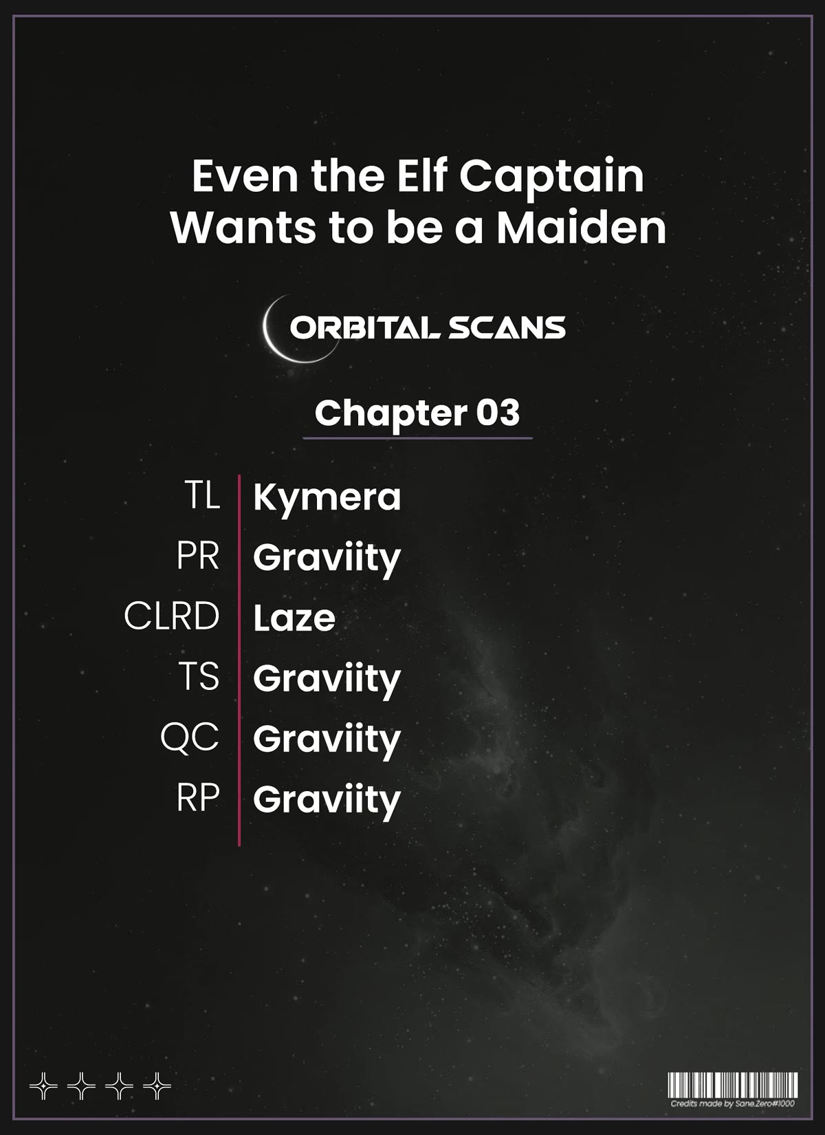 Even the Elf Captain Wants to be a Maiden chapter 3 page 1