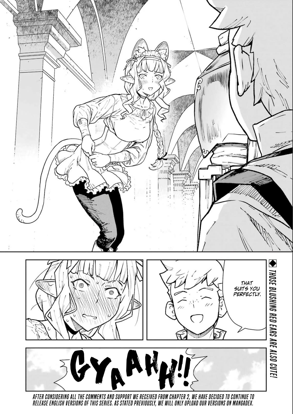 Even the Elf Captain Wants to be a Maiden chapter 3 page 17