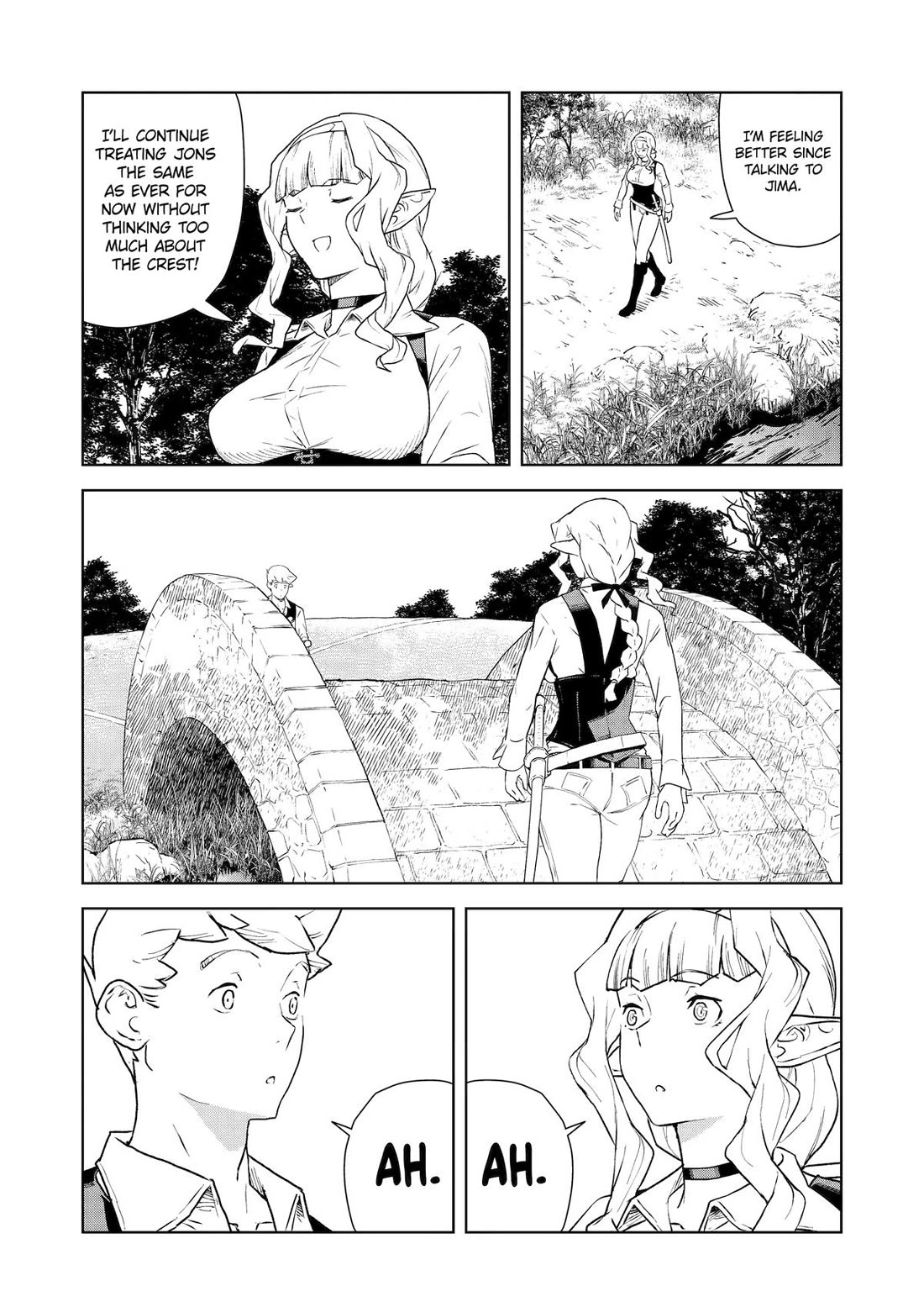 Even the Elf Captain Wants to be a Maiden chapter 30 page 14