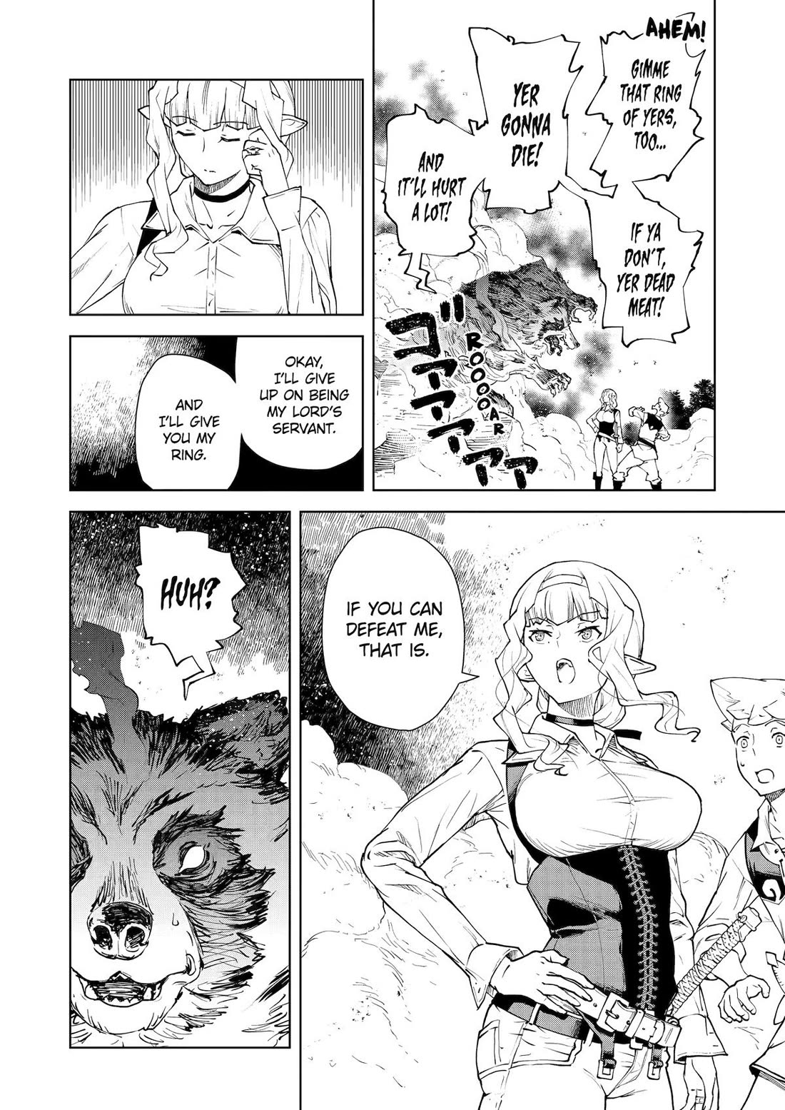 Even the Elf Captain Wants to be a Maiden chapter 31 page 10