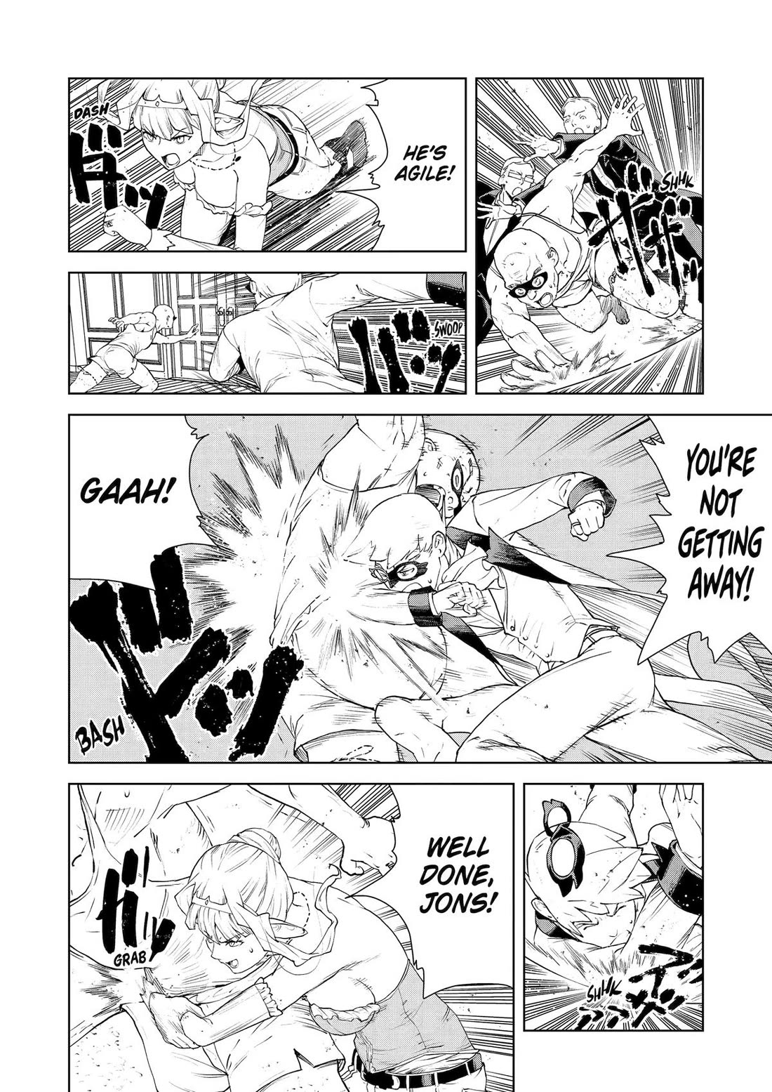 Even the Elf Captain Wants to be a Maiden chapter 33 page 12