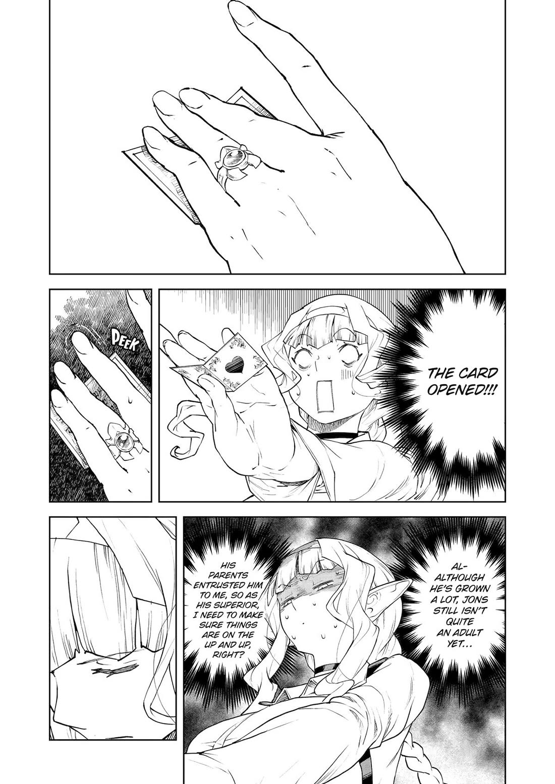 Even the Elf Captain Wants to be a Maiden chapter 34 page 10