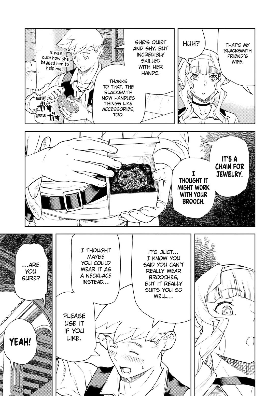 Even the Elf Captain Wants to be a Maiden chapter 34 page 13