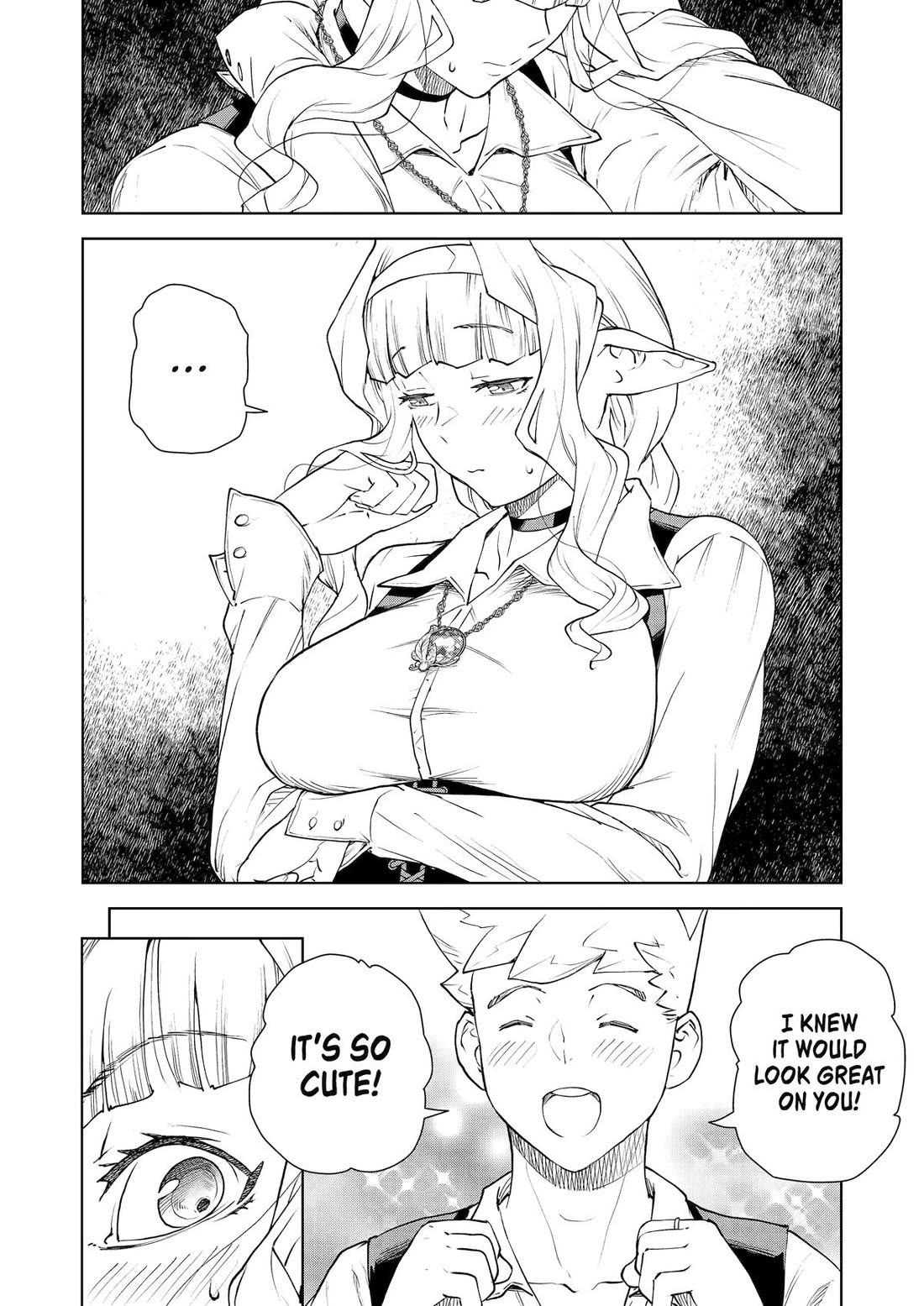 Even the Elf Captain Wants to be a Maiden chapter 34 page 14