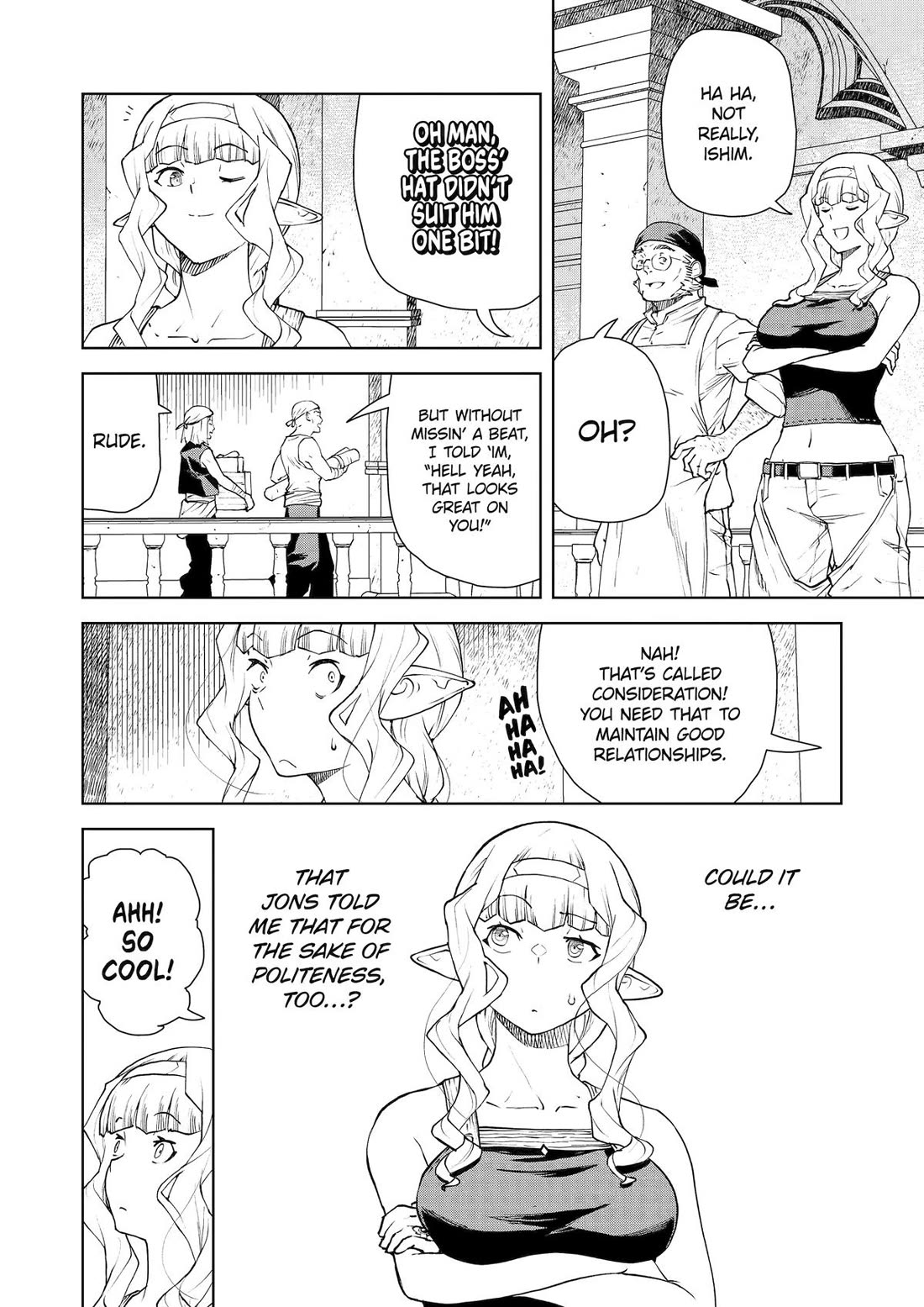 Even the Elf Captain Wants to be a Maiden chapter 34 page 4