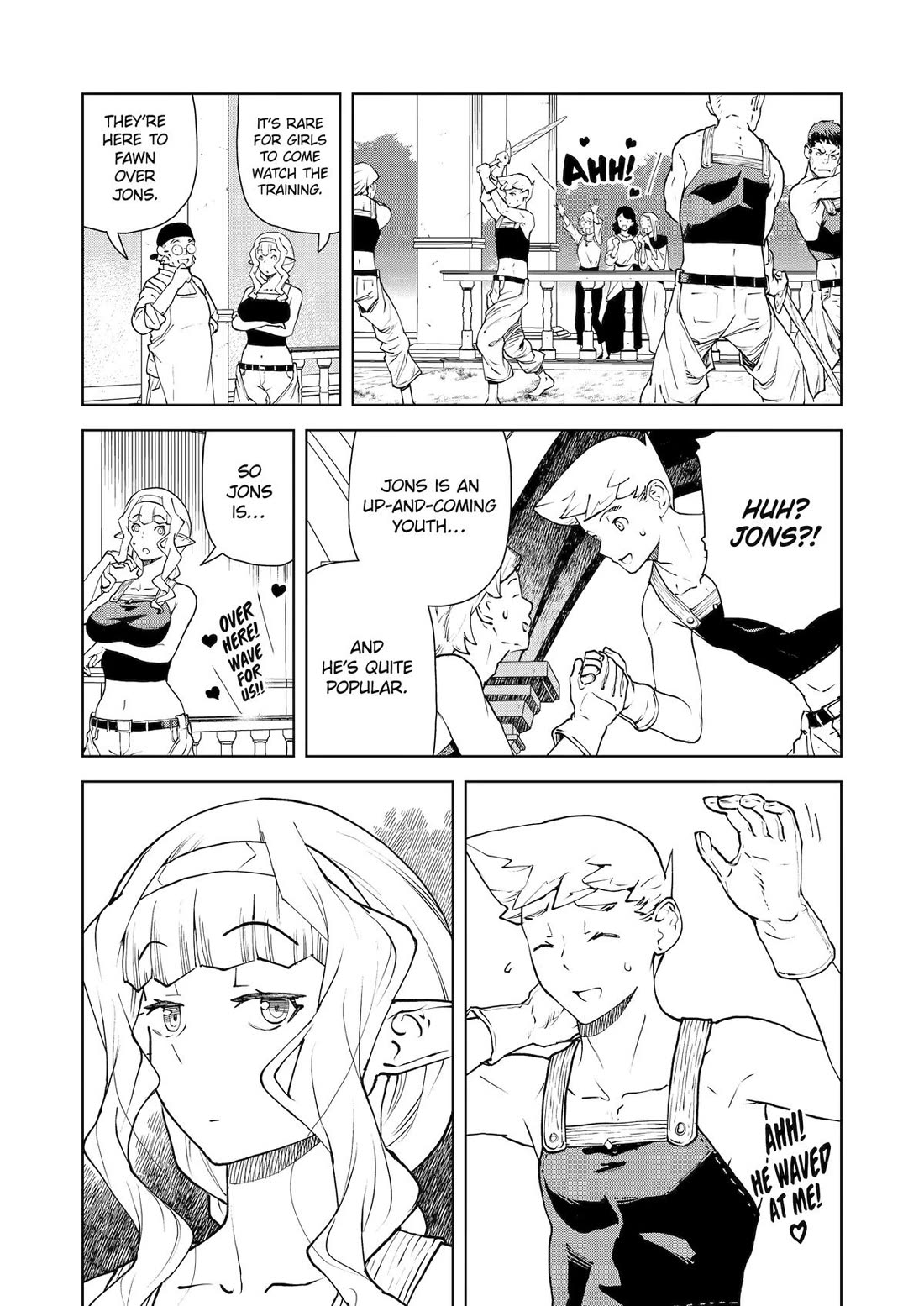 Even the Elf Captain Wants to be a Maiden chapter 34 page 5