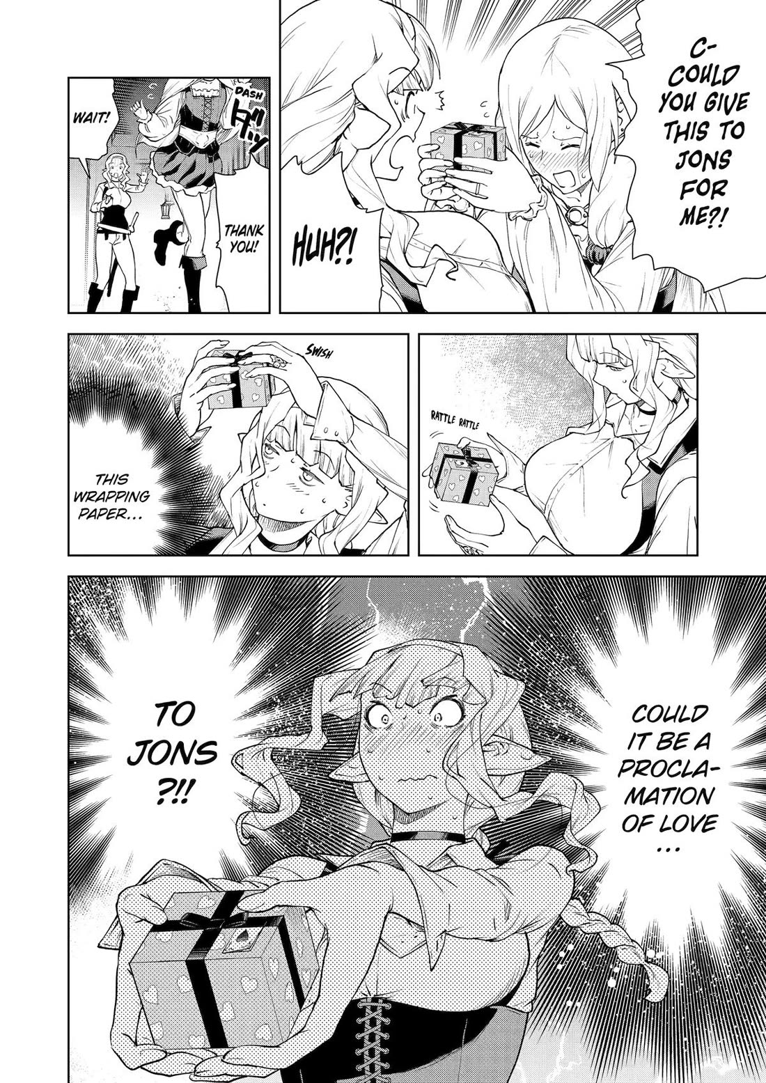 Even the Elf Captain Wants to be a Maiden chapter 34 page 8