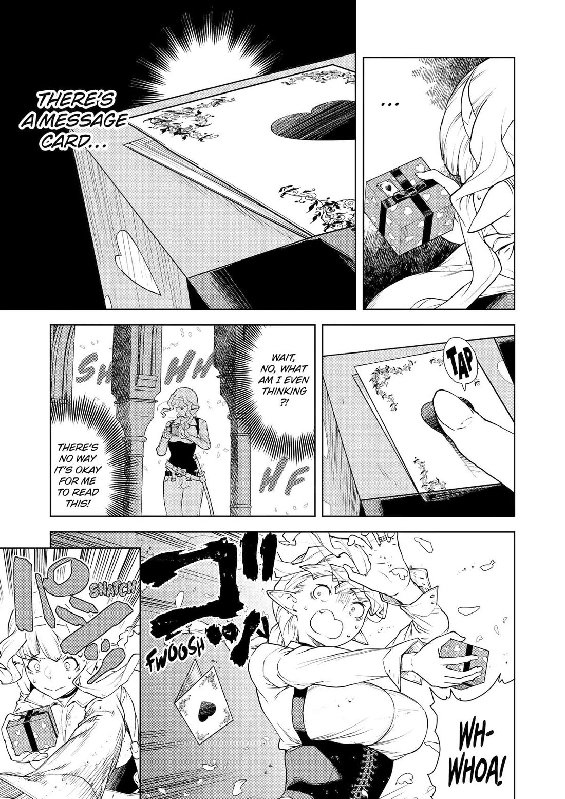 Even the Elf Captain Wants to be a Maiden chapter 34 page 9