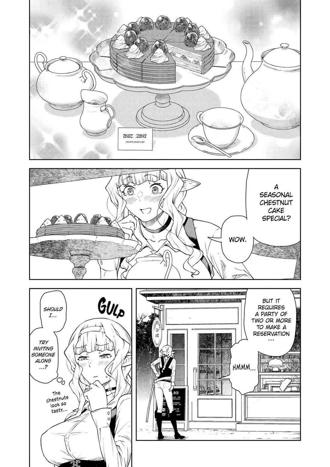 Even the Elf Captain Wants to be a Maiden chapter 35 page 1