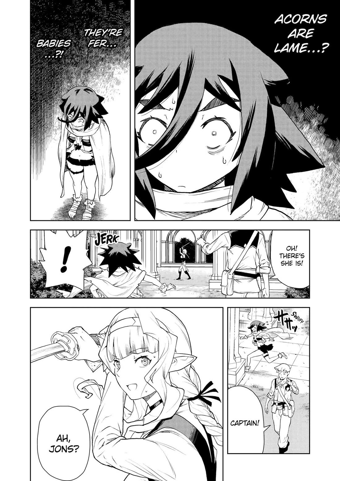 Even the Elf Captain Wants to be a Maiden chapter 35 page 10