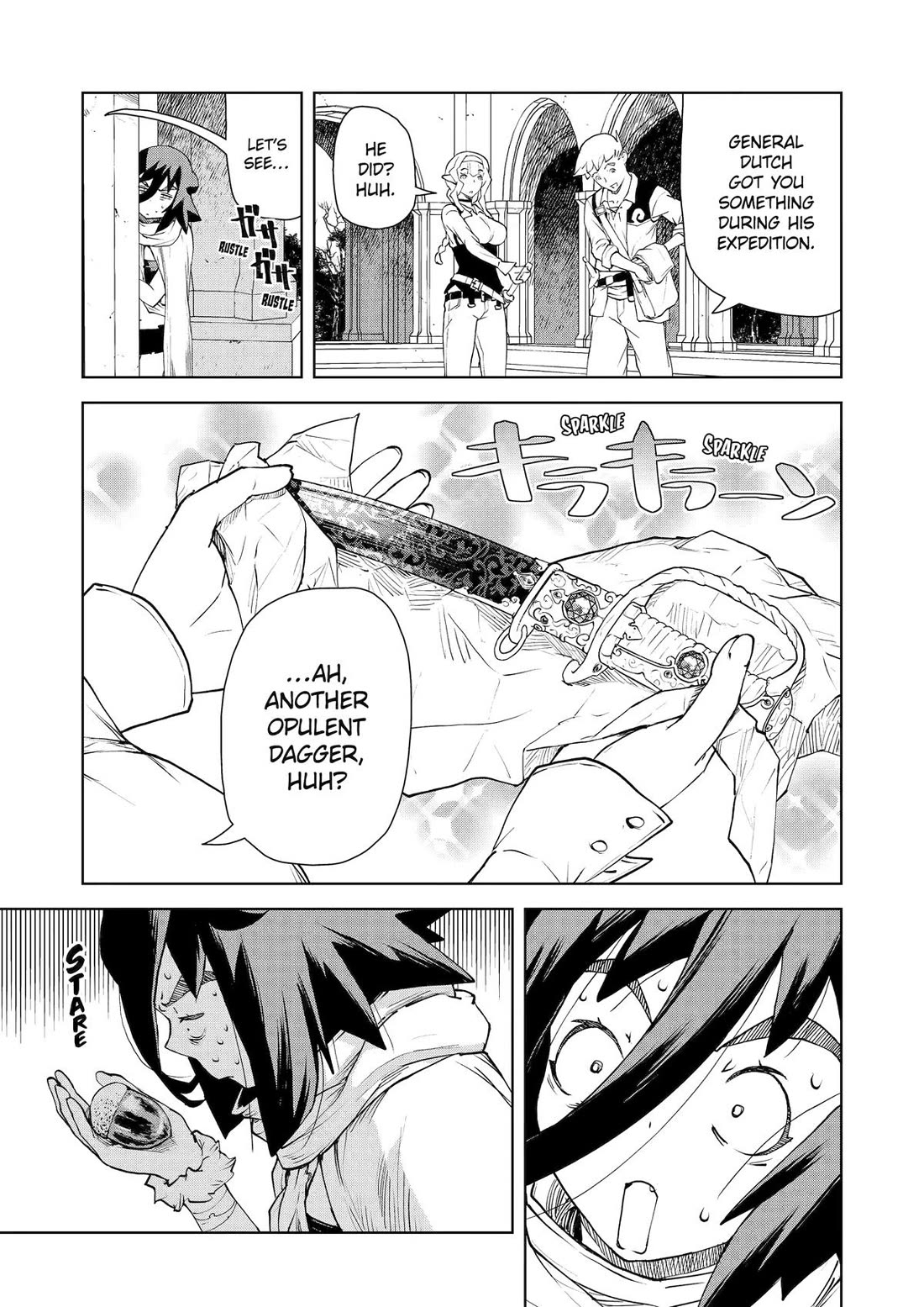 Even the Elf Captain Wants to be a Maiden chapter 35 page 11