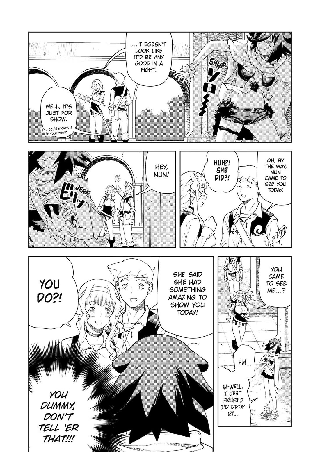 Even the Elf Captain Wants to be a Maiden chapter 35 page 12