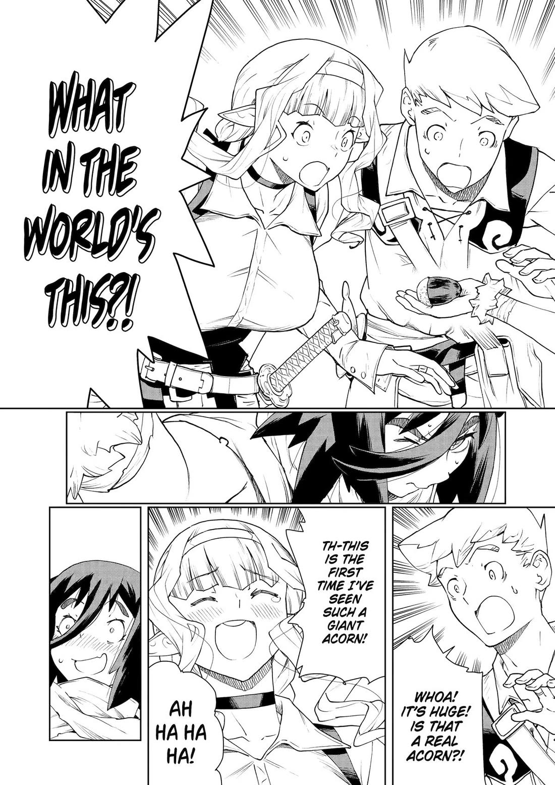 Even the Elf Captain Wants to be a Maiden chapter 35 page 14